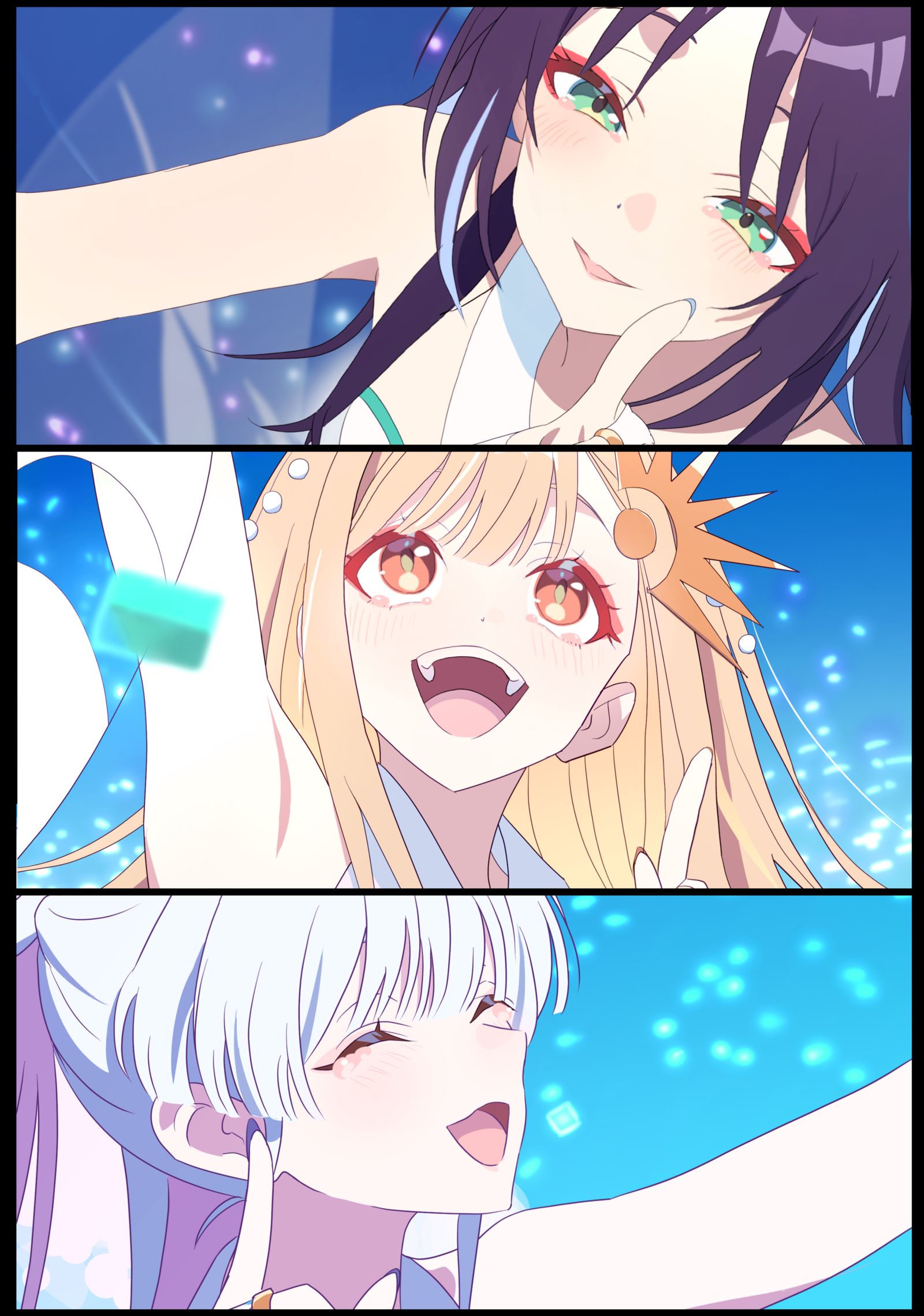 超かぐや姫！ray MV 好きなシーン模写集。头像同人高清图