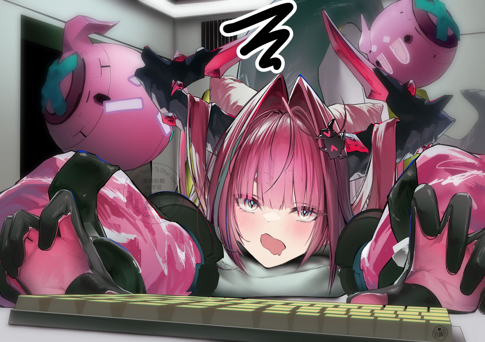 ぐで～～～～イヴォンヌ插画图片壁纸