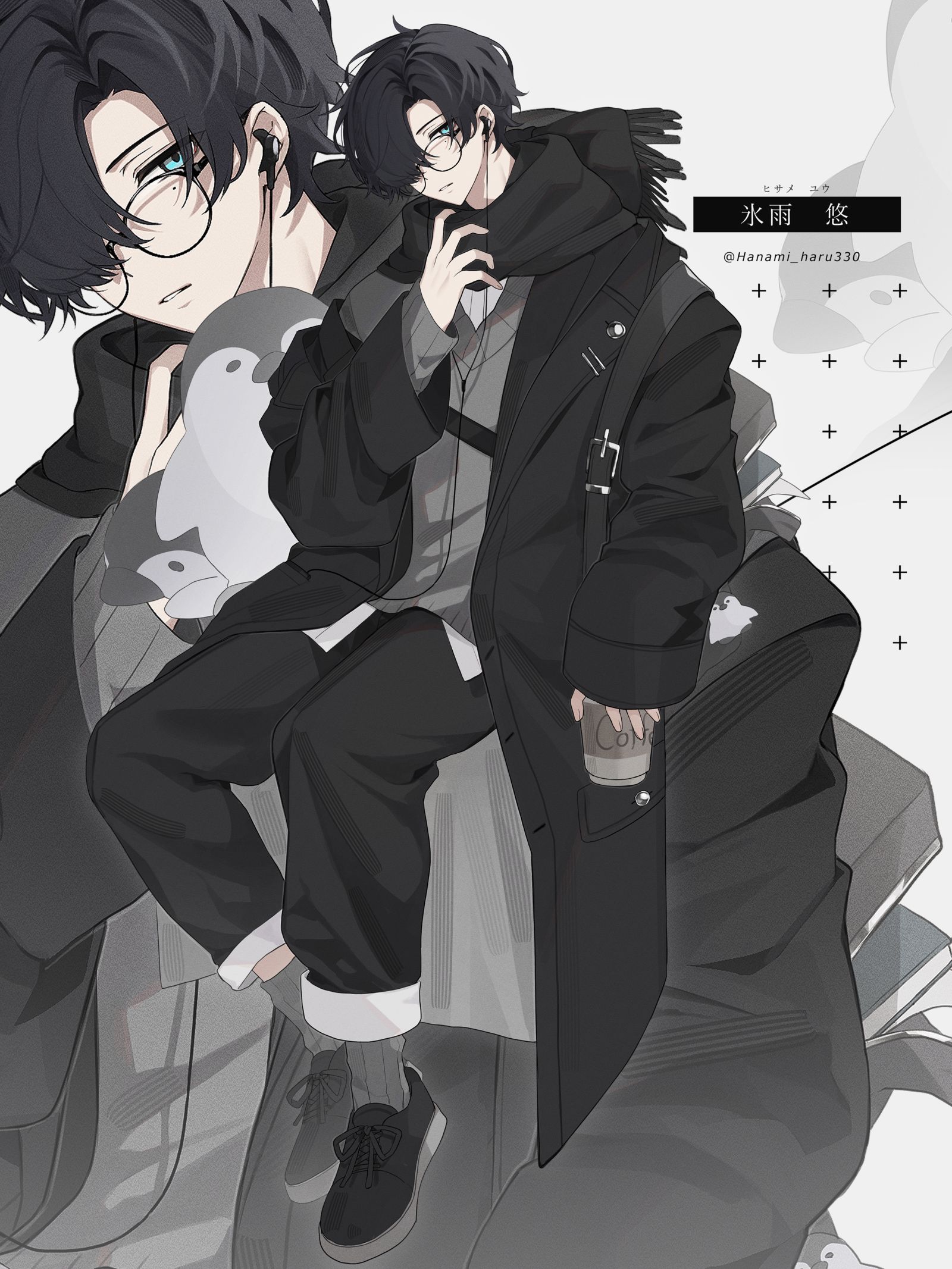 96日目.寒がりな心理分析官头像同人高清图