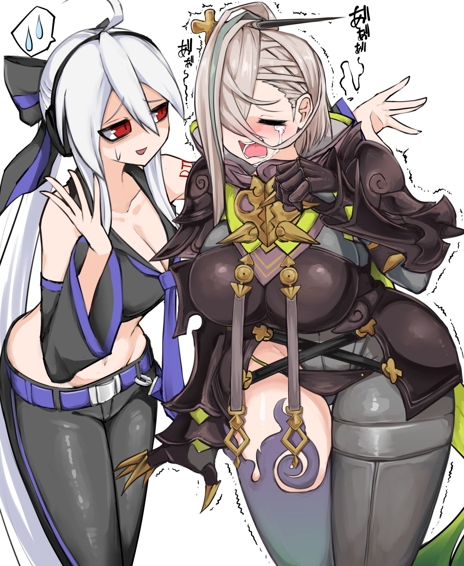 呼延さんと弱音さん（Skeb）插画图片壁纸