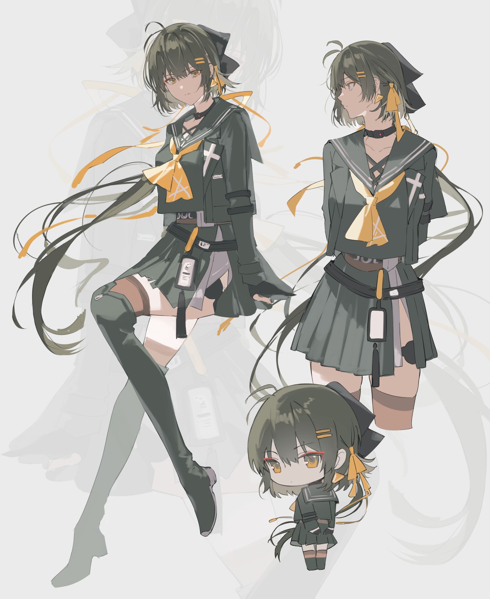 スタートーチ学園旧制服ver. 漂泊者头像同人高清图