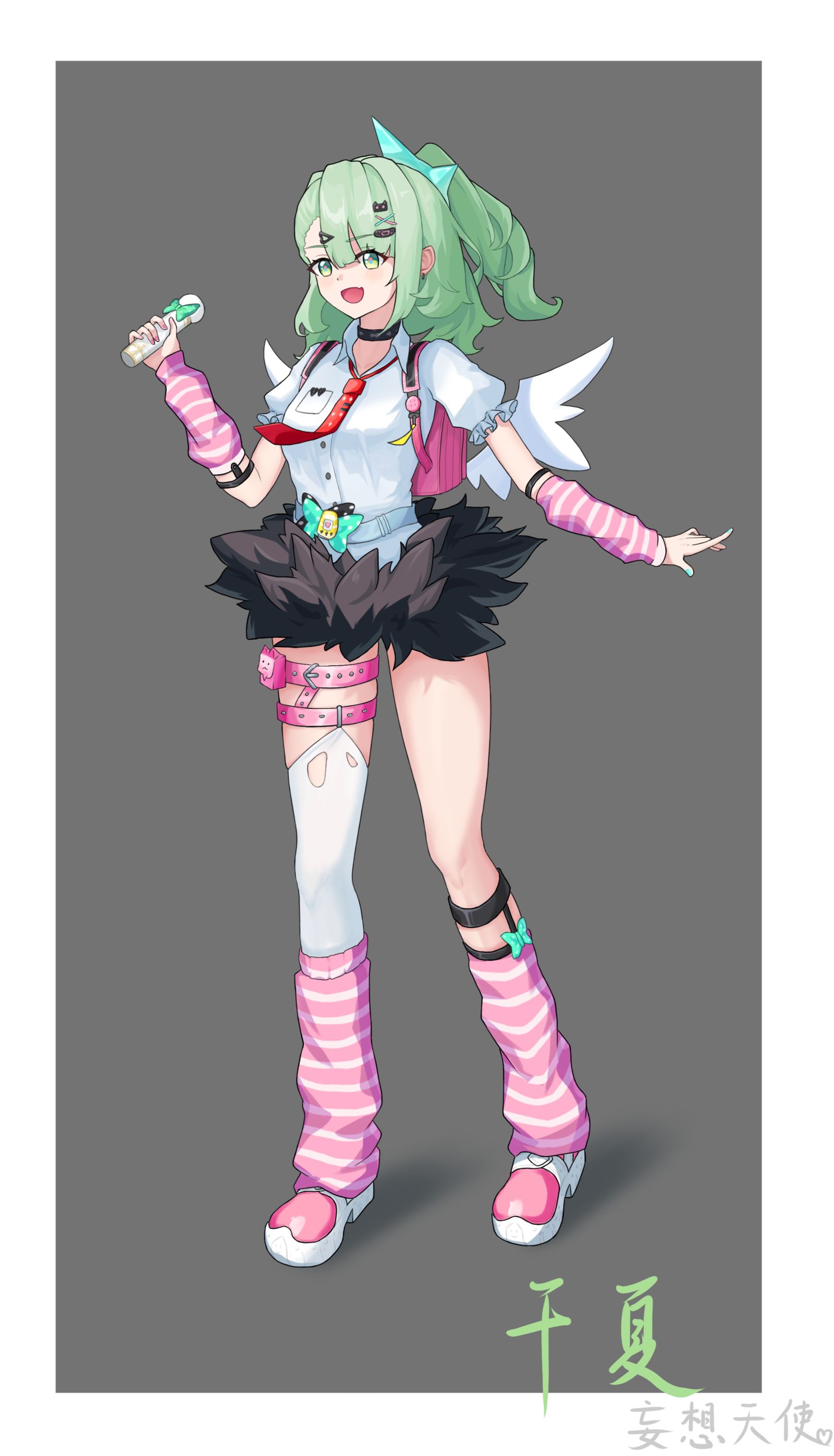 千夏插画图片壁纸