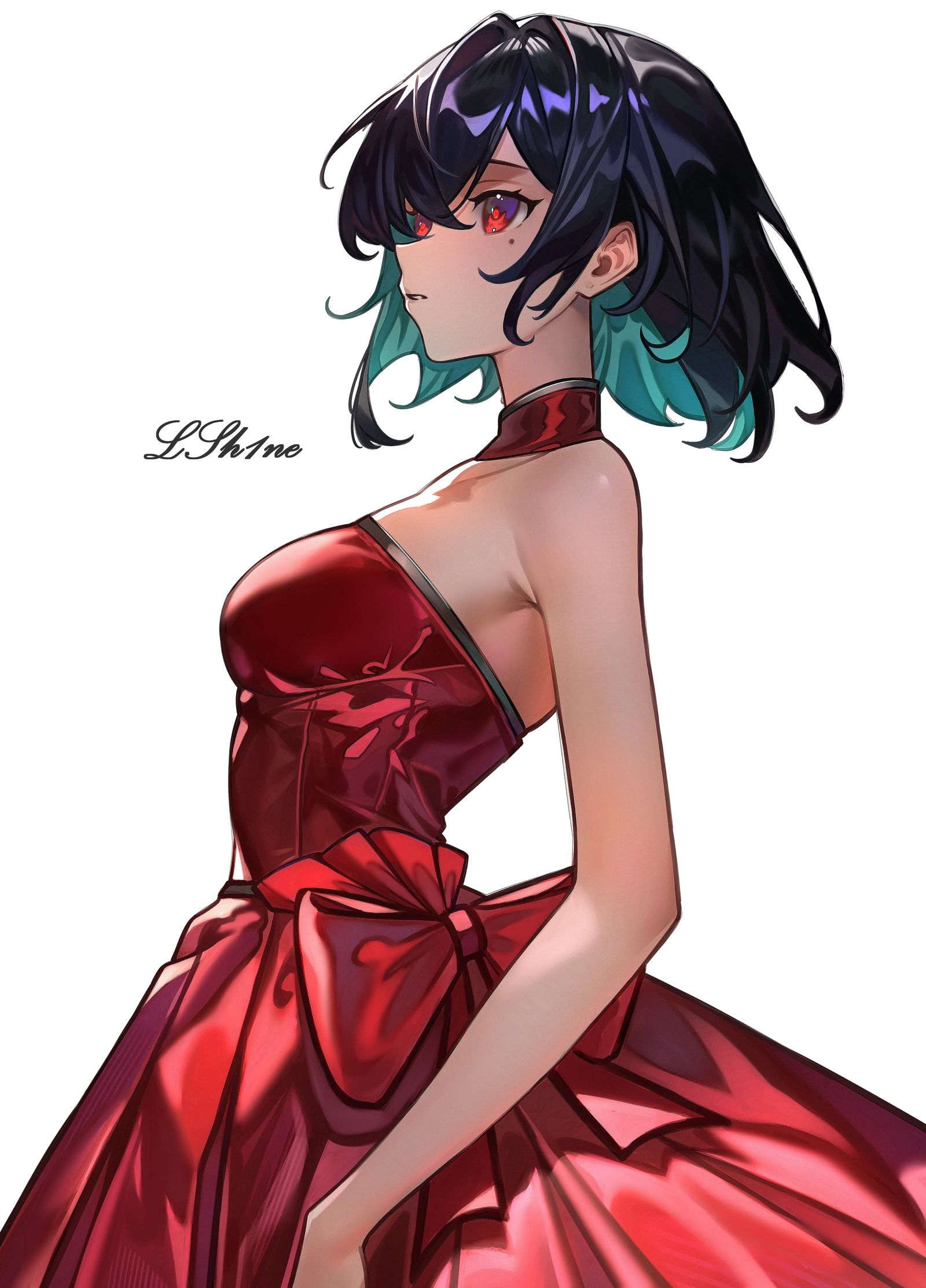 【无题】摸鱼-短发壁纸