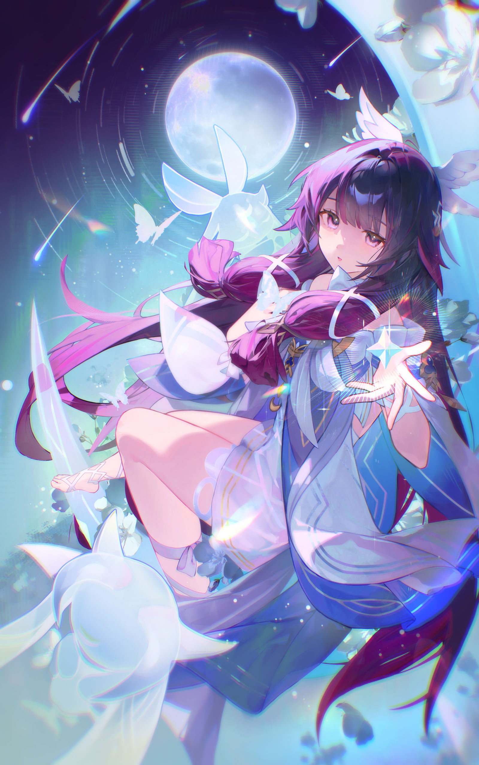 「これ、あげる。」插画图片壁纸