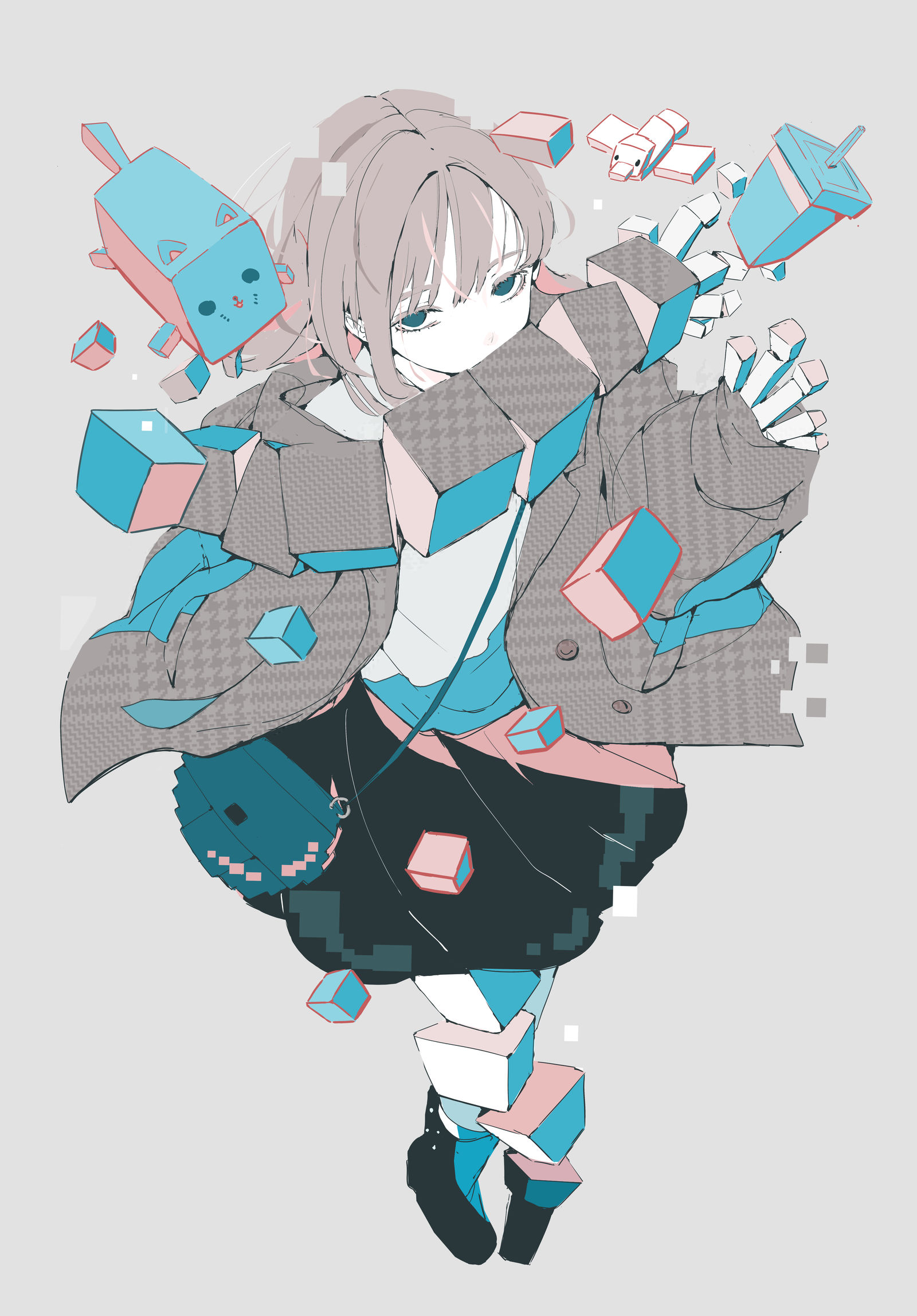 固有スキル：ボクセルアート化。头像同人高清图