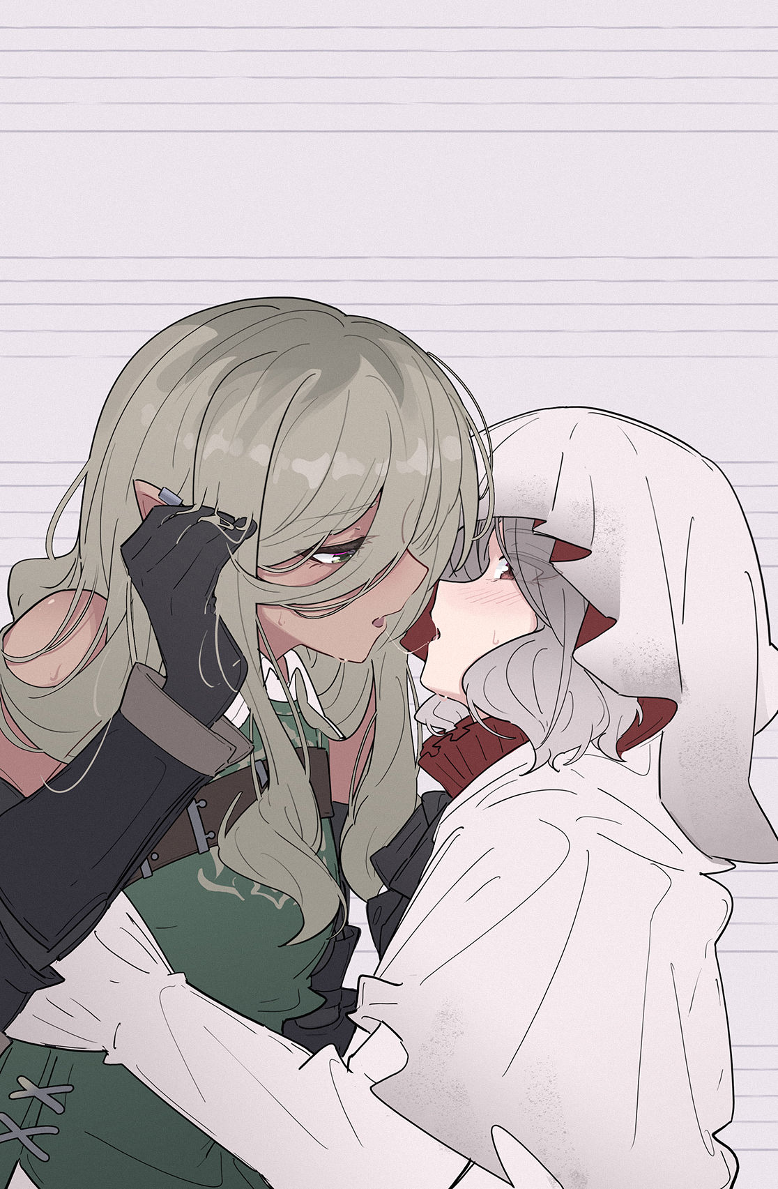 day79 暗精灵和死灵法师插画图片壁纸