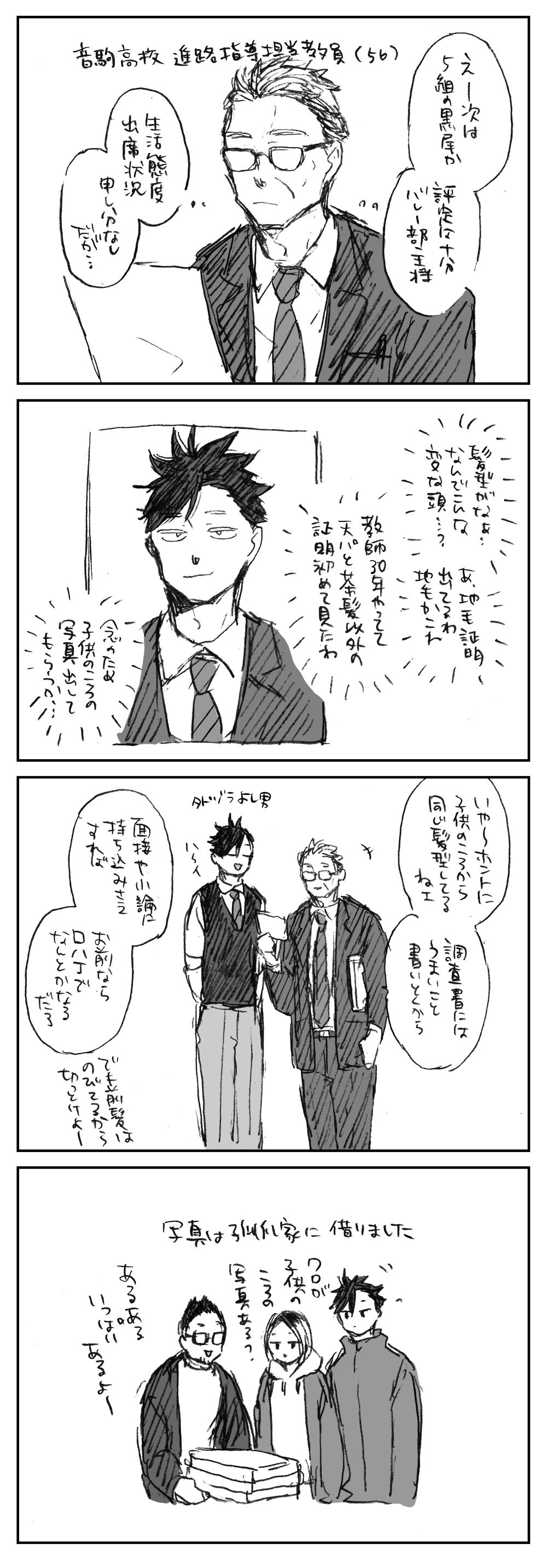 黒尾くんと進路相談头像同人高清图