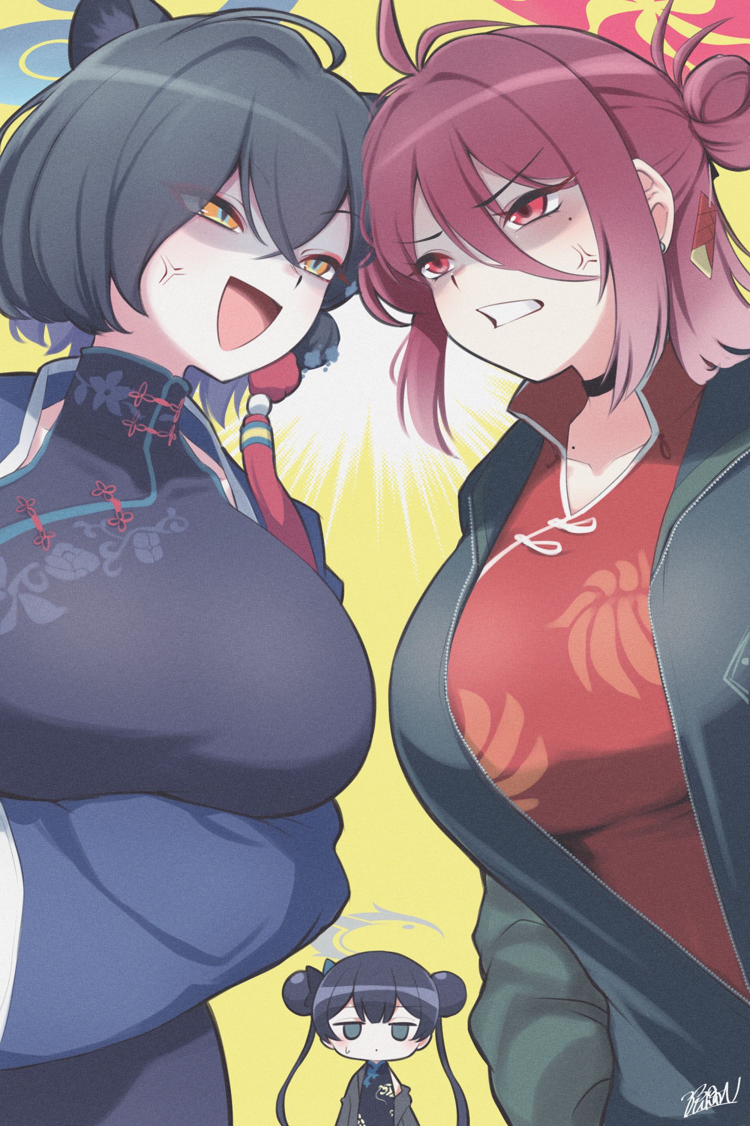 「カンフーですっ！」「京劇ですっ！」头像同人高清图