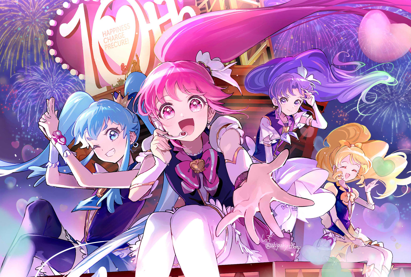 10周年もこれからも幸せハピネス头像同人高清图