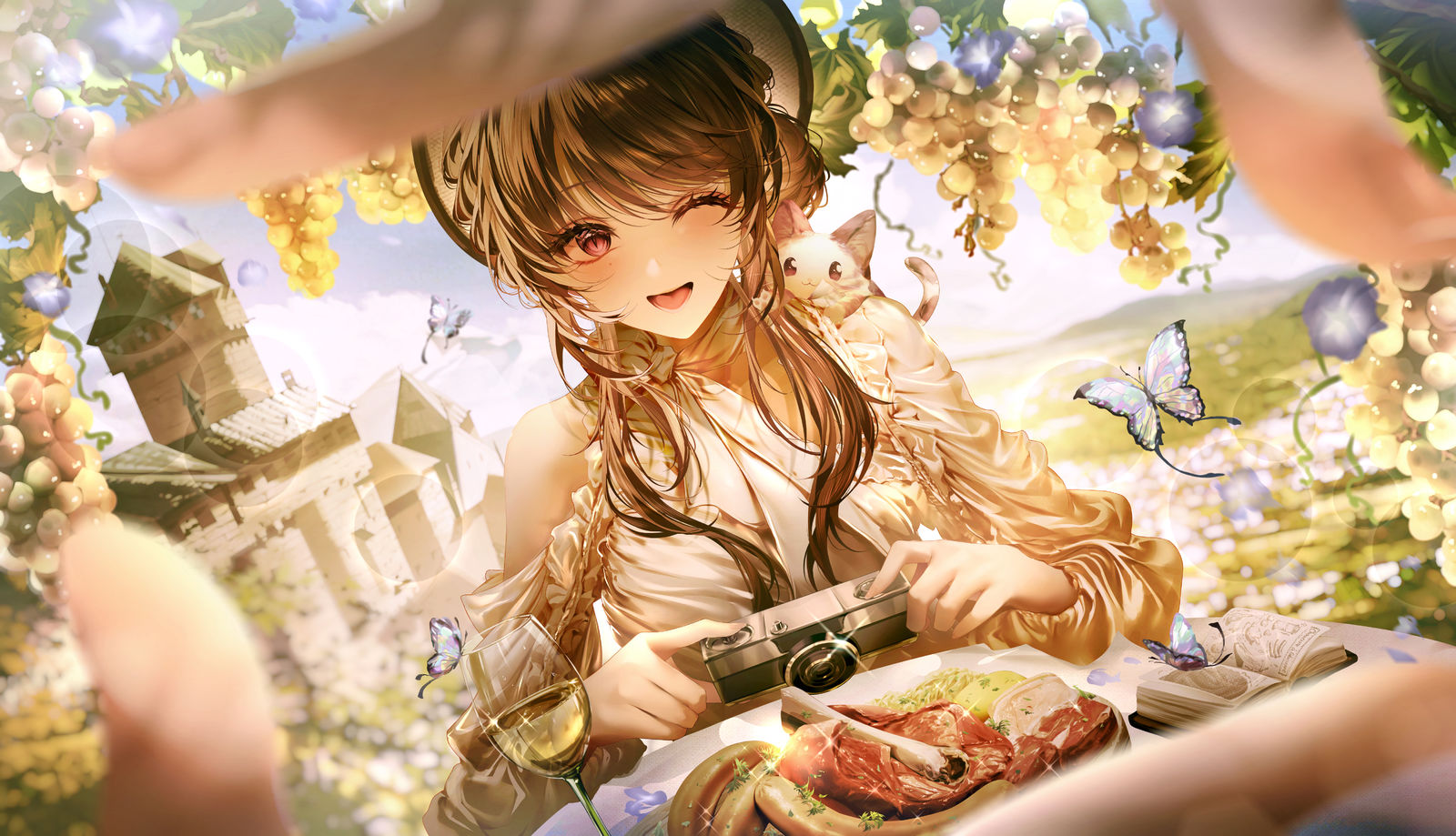 Choucroute garnie插画图片壁纸