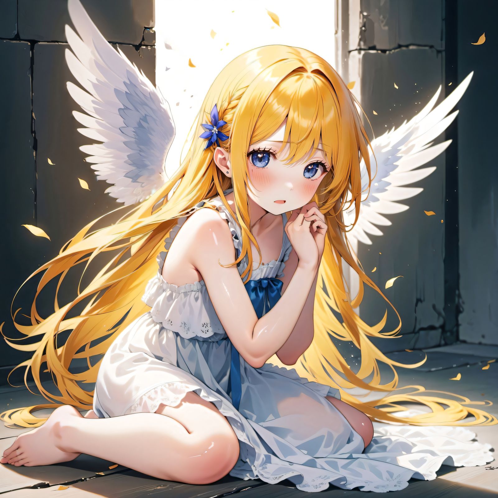 天使头像同人高清图