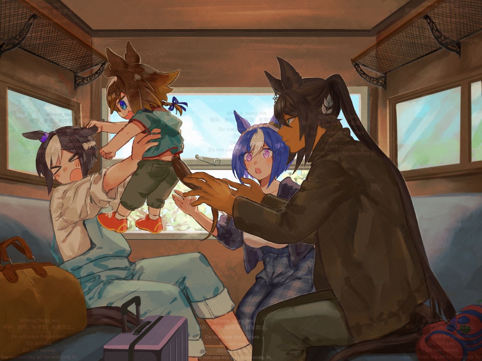 【※元性別・ウマ息子・史実家族】スペクリザリエピ头像同人高清图