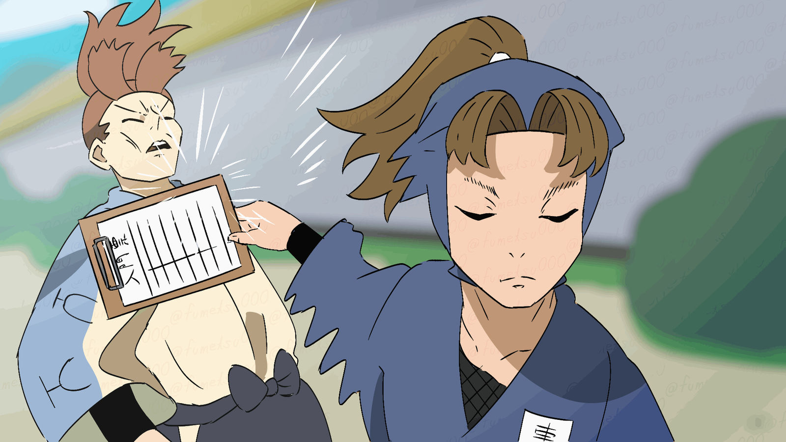 入門表にサインを（怒）［パロ］头像同人高清图