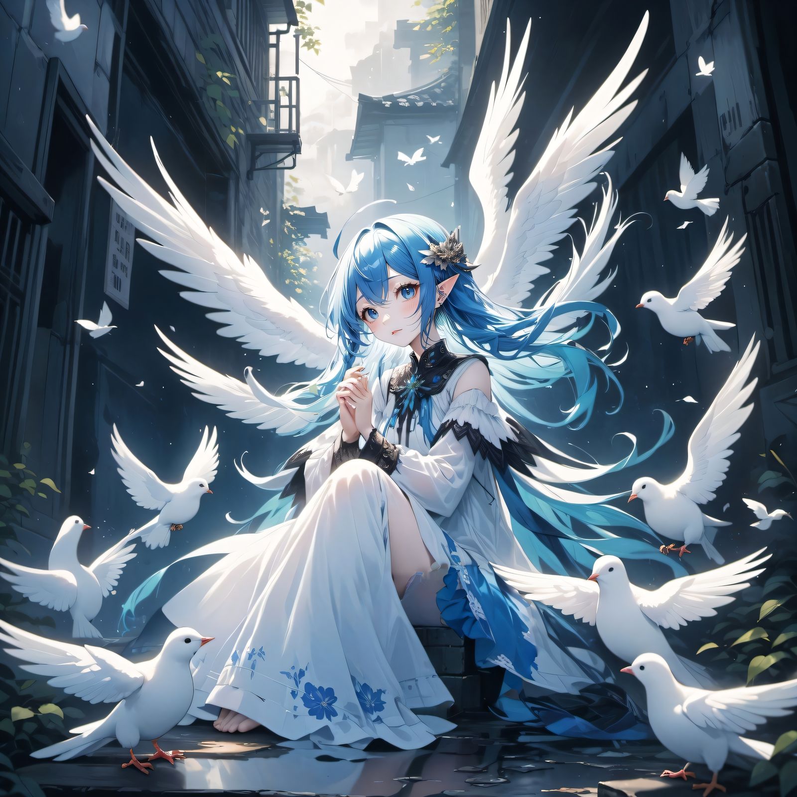 暗自头像同人高清图