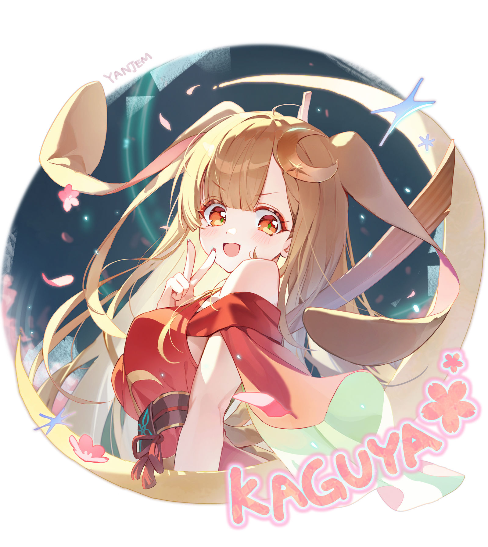 Kaguya插画图片壁纸