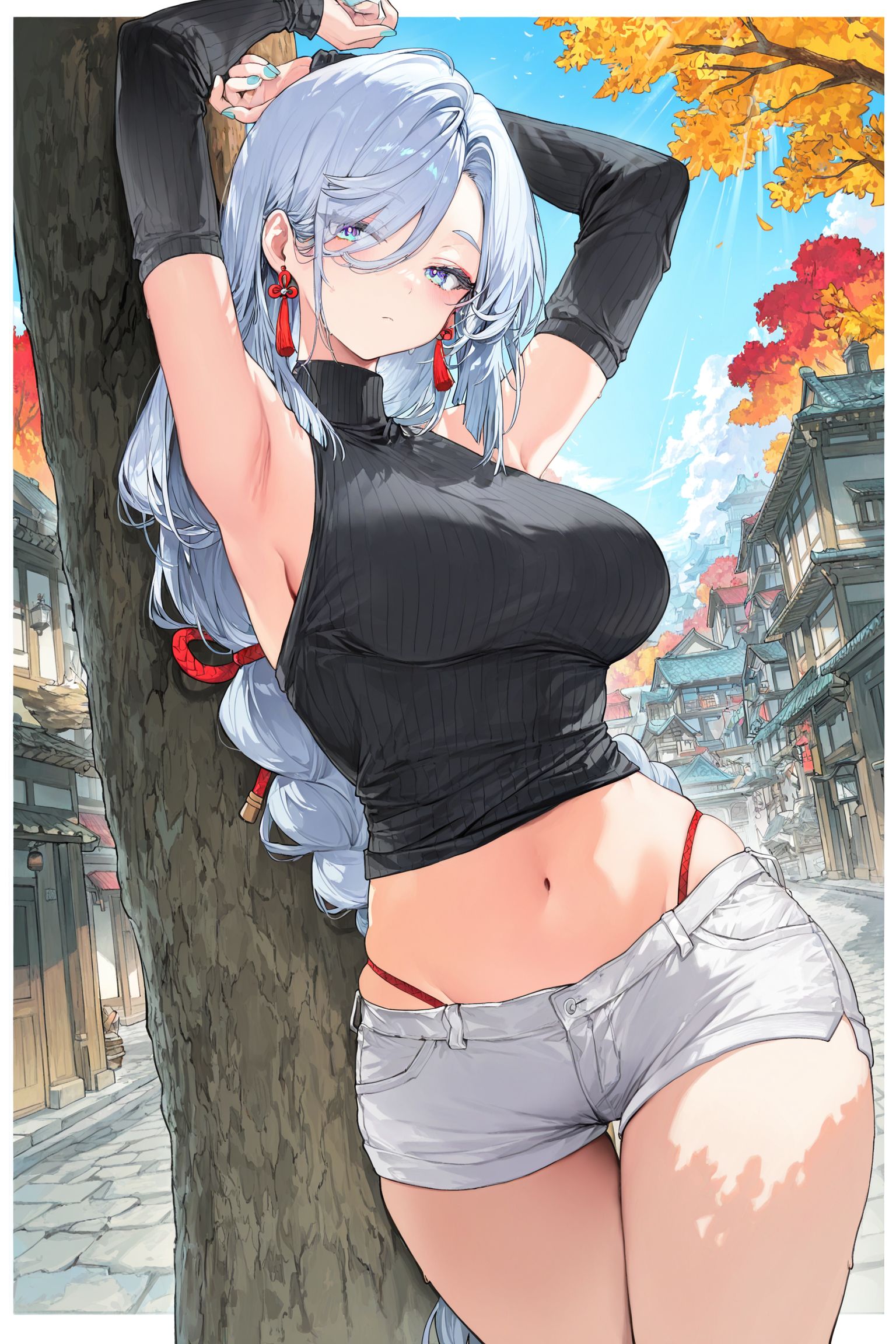 申鶴／Shenhe  头像同人高清图