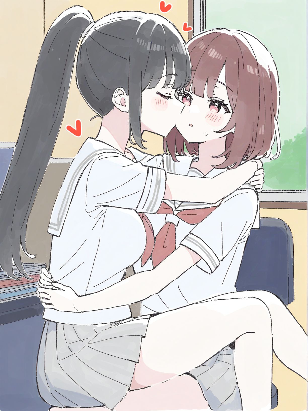 百合キス×３头像同人高清图
