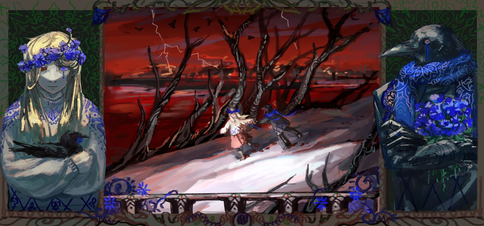 离开你侍奉的荒原头像同人高清图