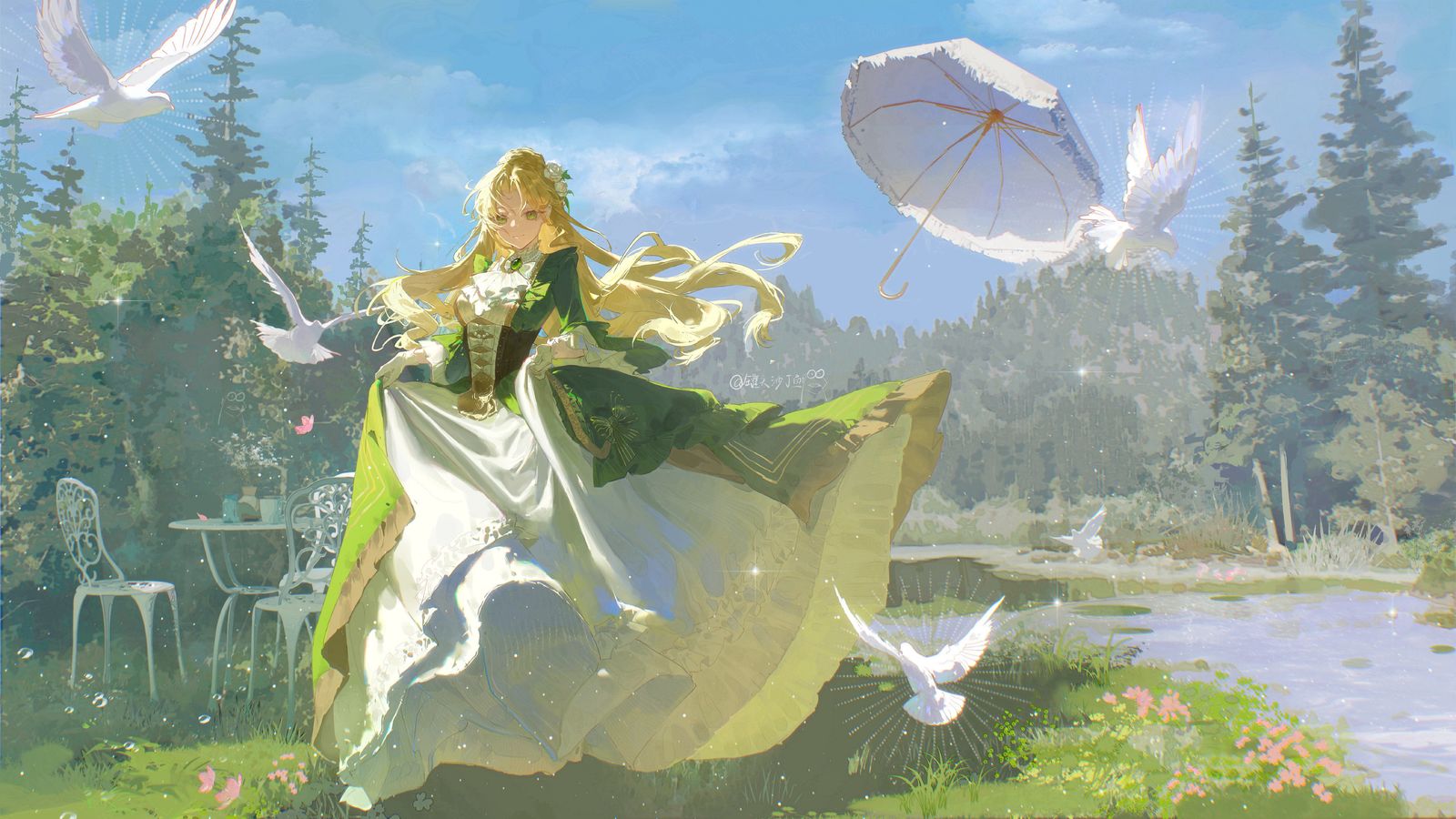 春日头像同人高清图