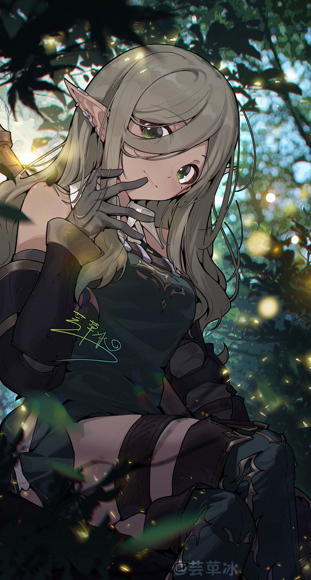 day171 暗精灵rupa头像同人高清图