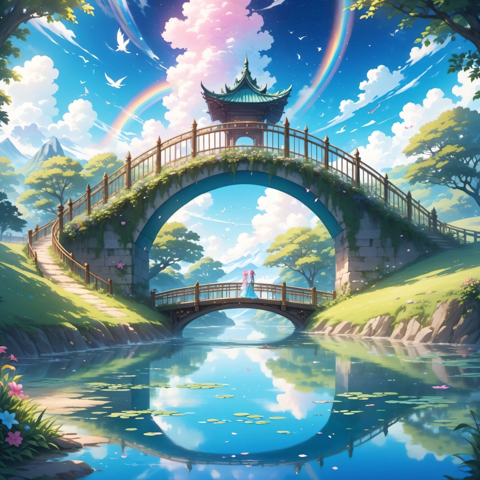 云桥卧虹头像同人高清图