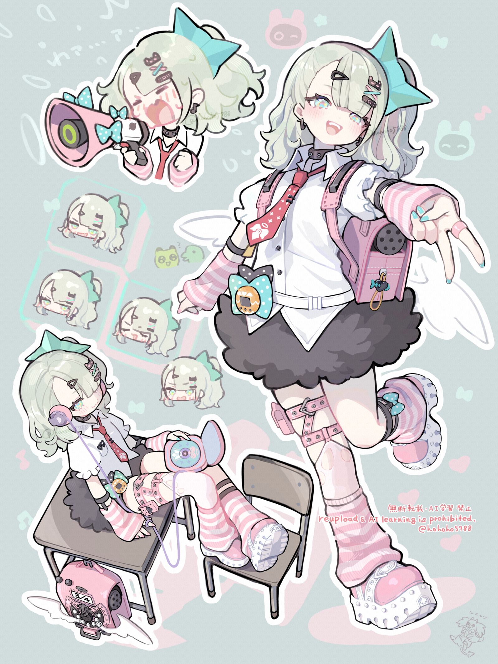 恥ずかしがる少女ちゃん ！！插画图片壁纸