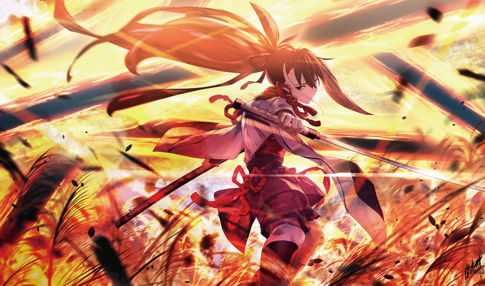 抜刀・神威头像同人高清图