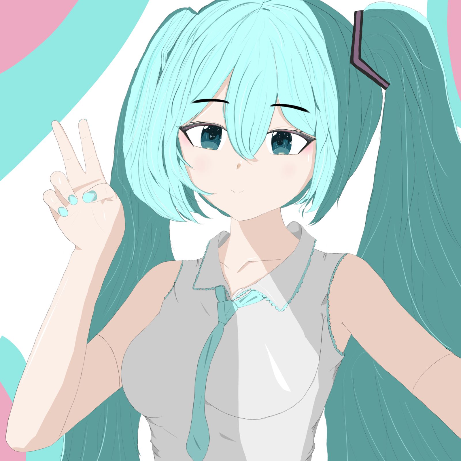 初音头像同人高清图