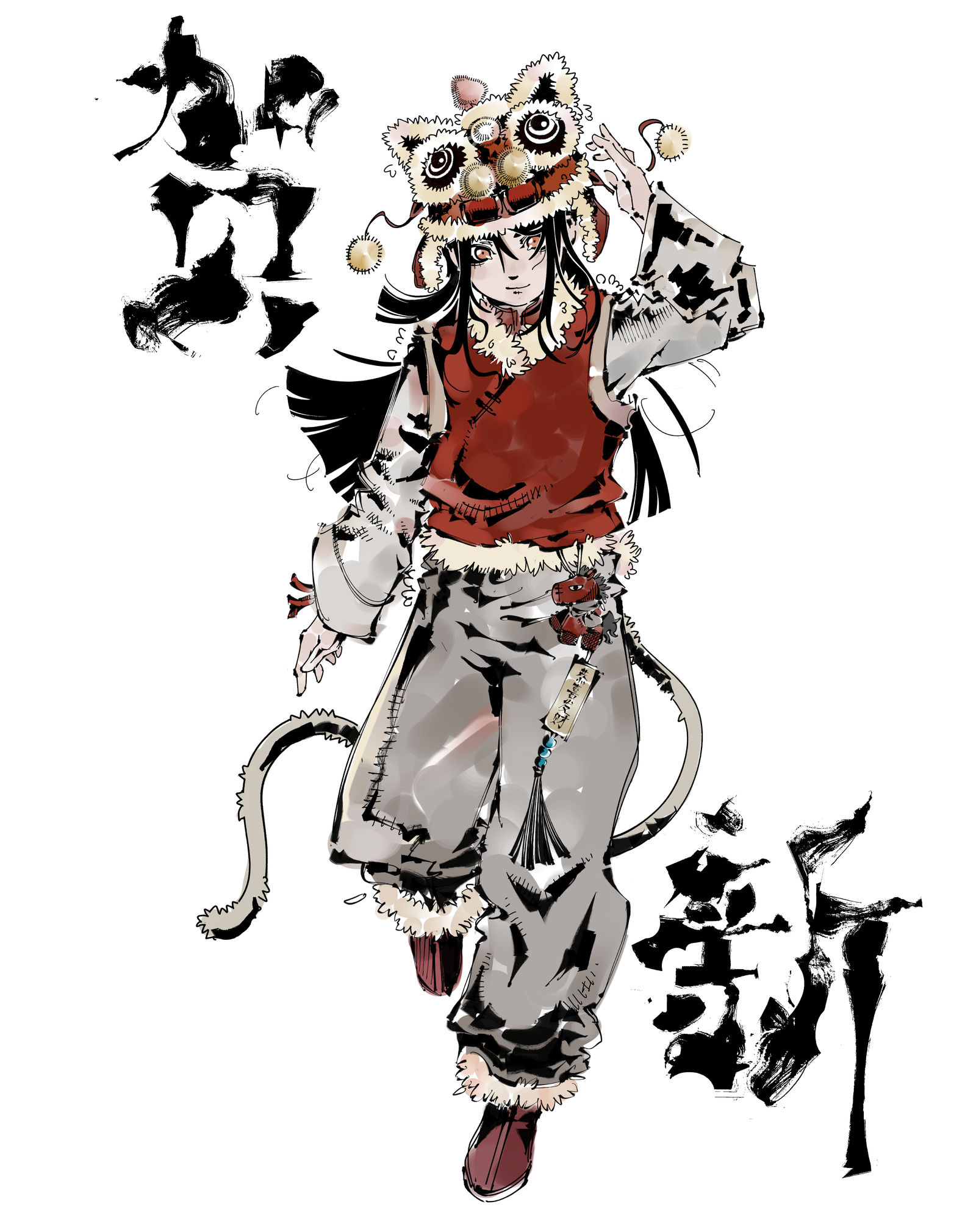 大夜弥天系列新年立绘头像同人高清图