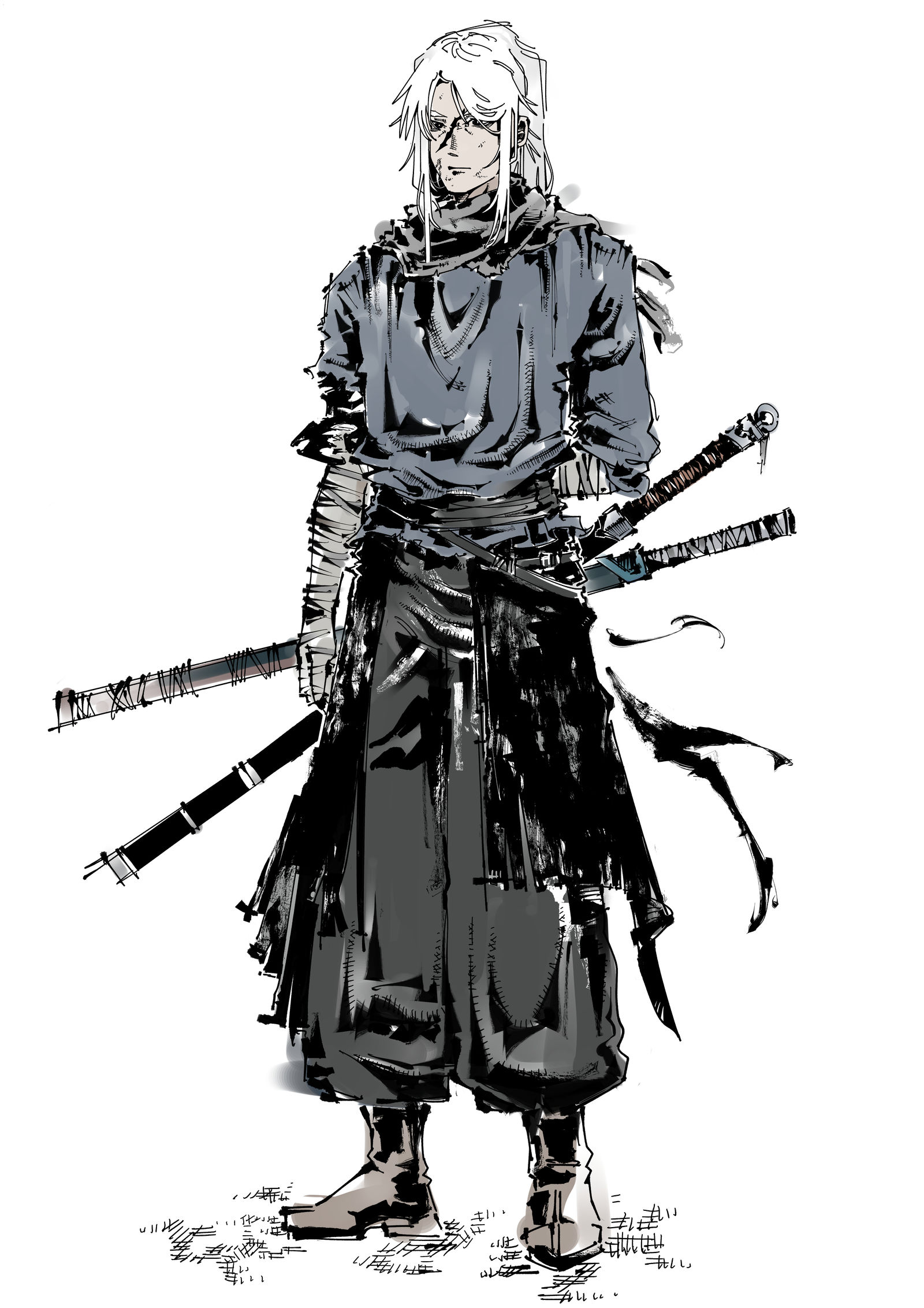 大夜弥天系列立绘头像同人高清图