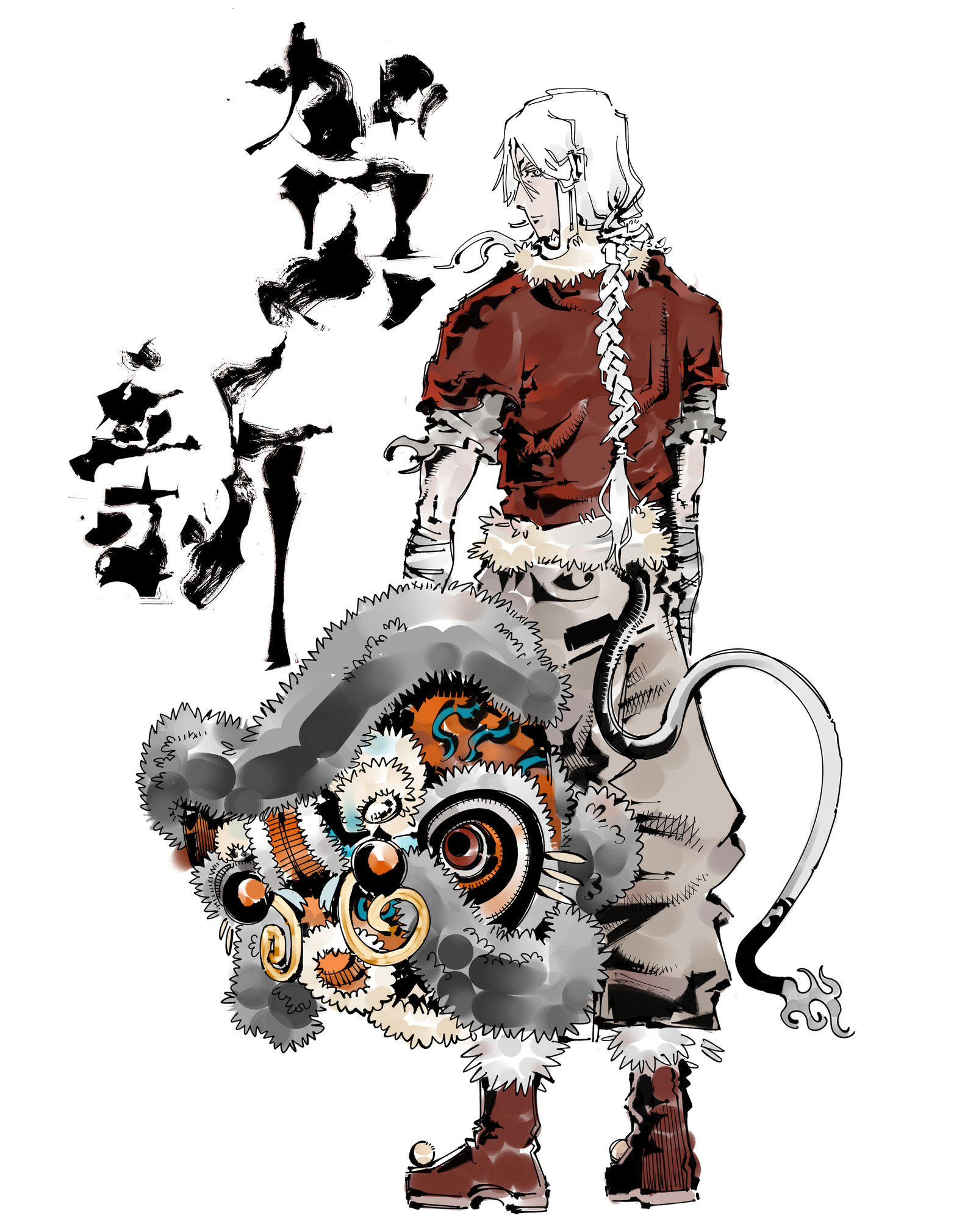 大夜弥天系列立绘头像同人高清图