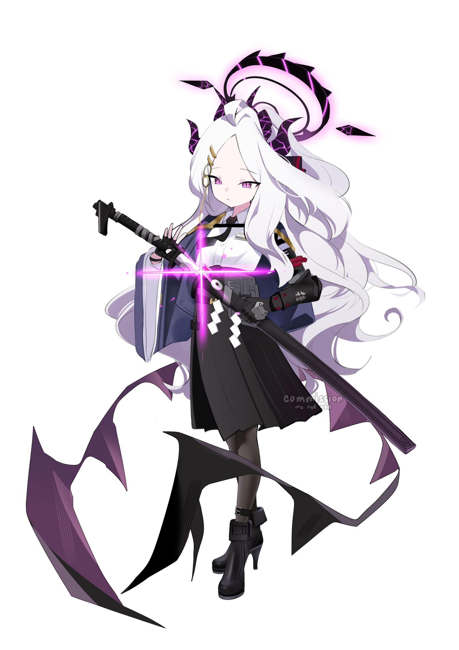 Hina in Miyabi costume