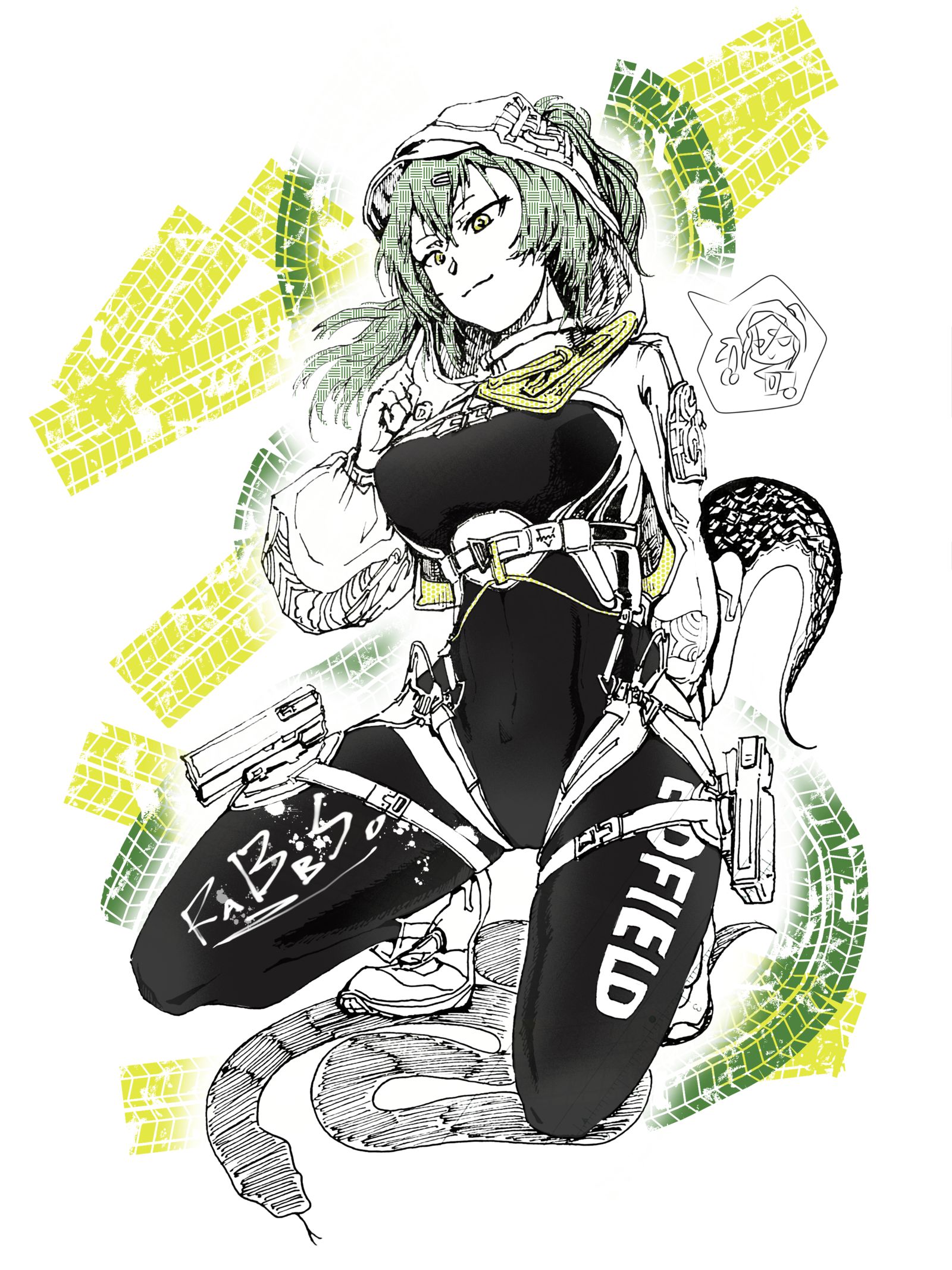 终末地尤贝尔（萤石头像同人高清图