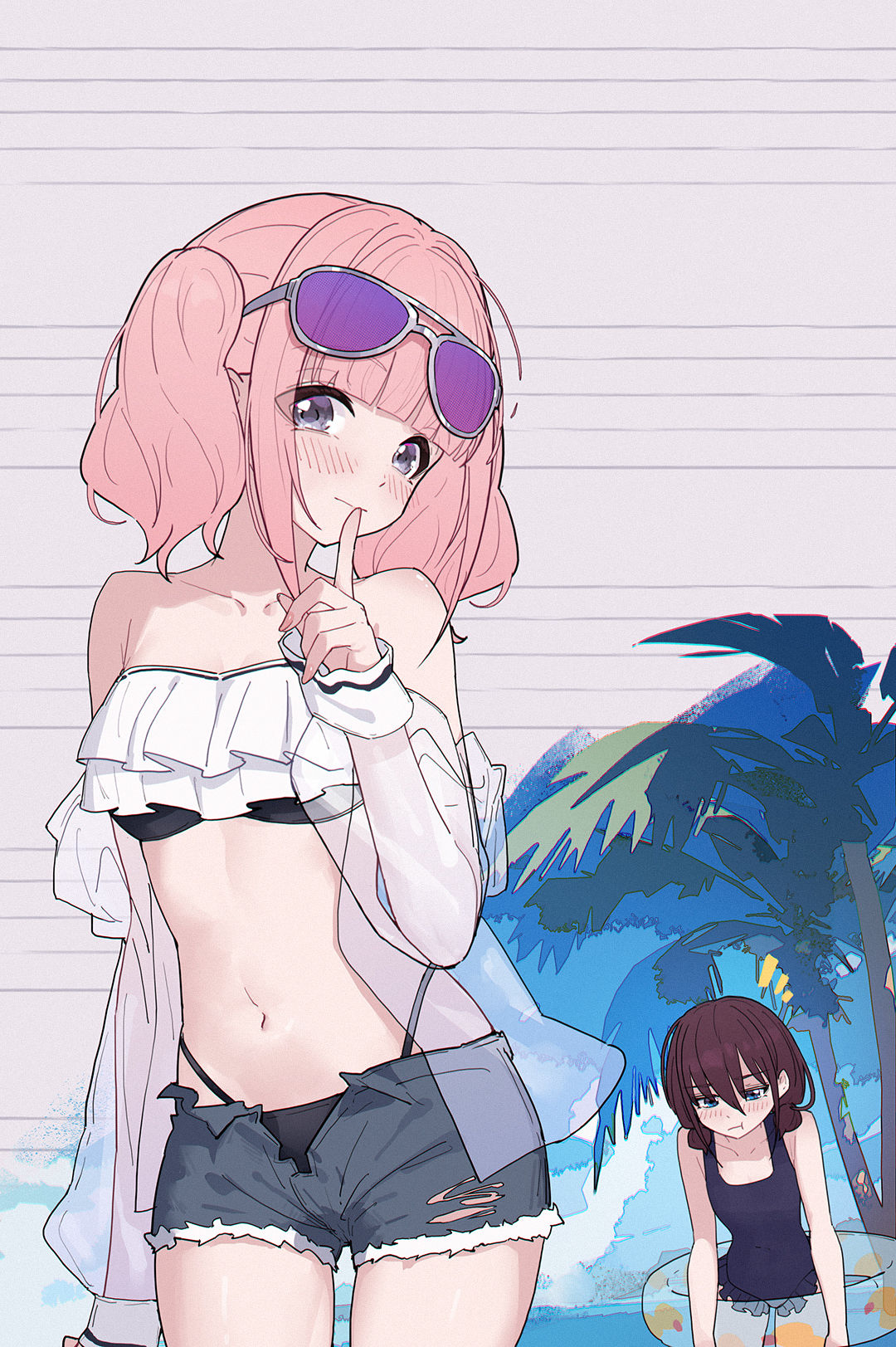 day88 被小偶像约到了海边玩 头像同人高清图