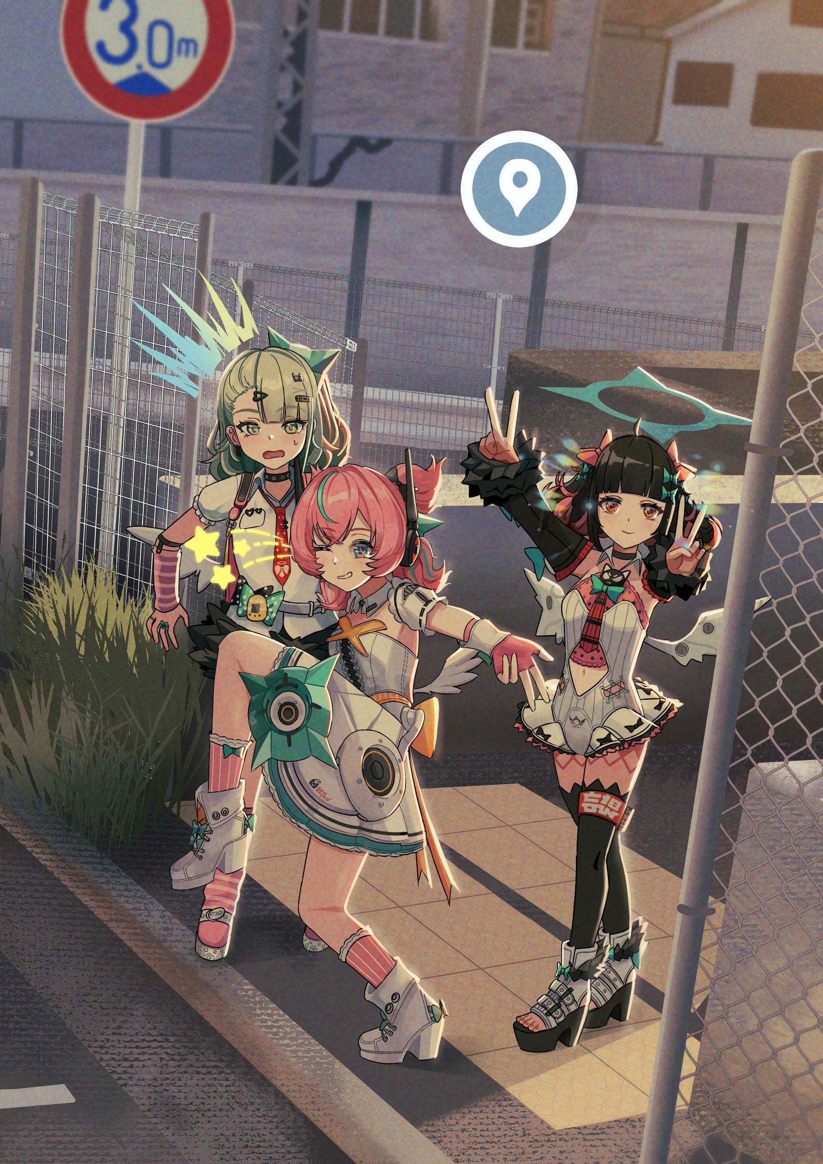 Street View AOD插画图片壁纸