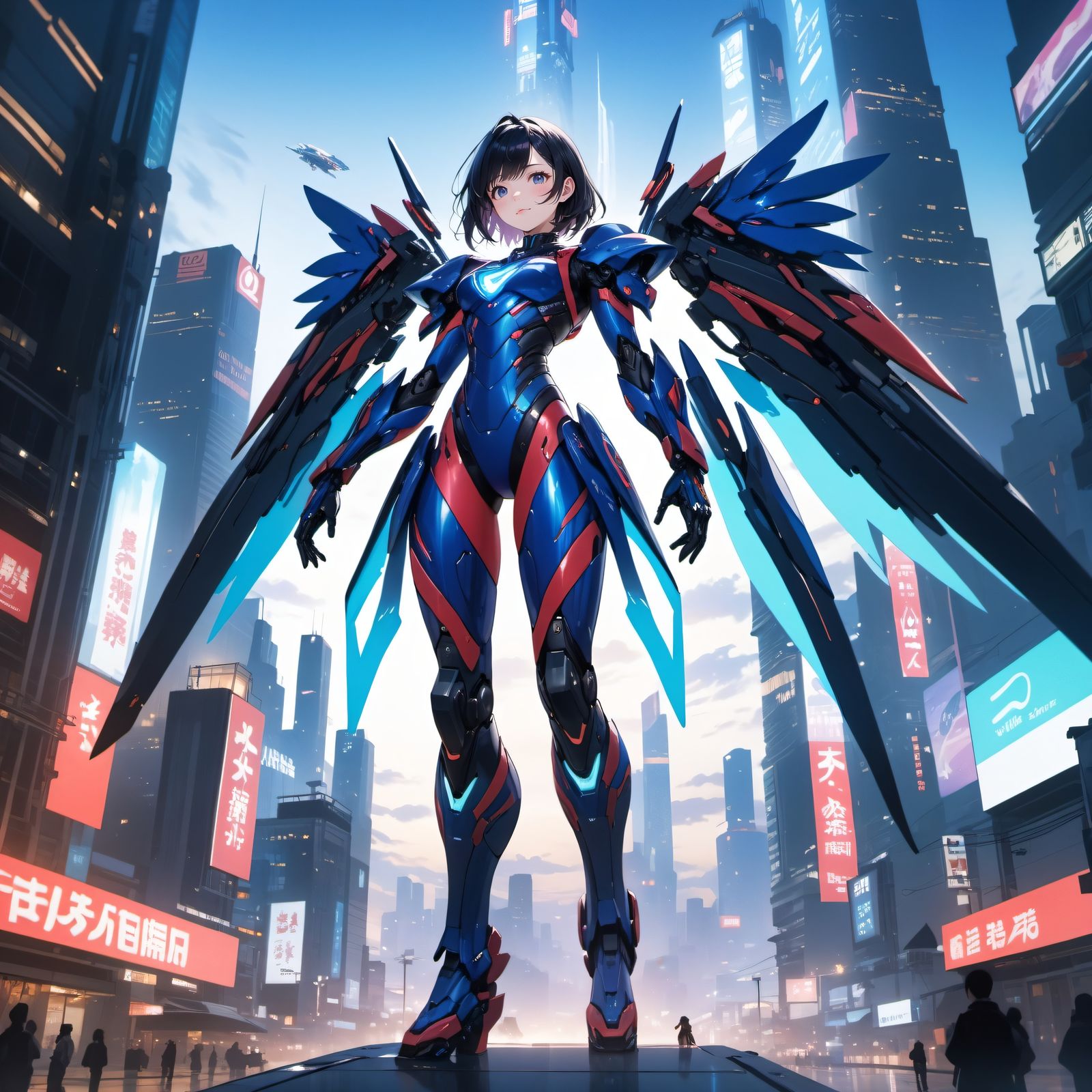 未来少女战士头像同人高清图