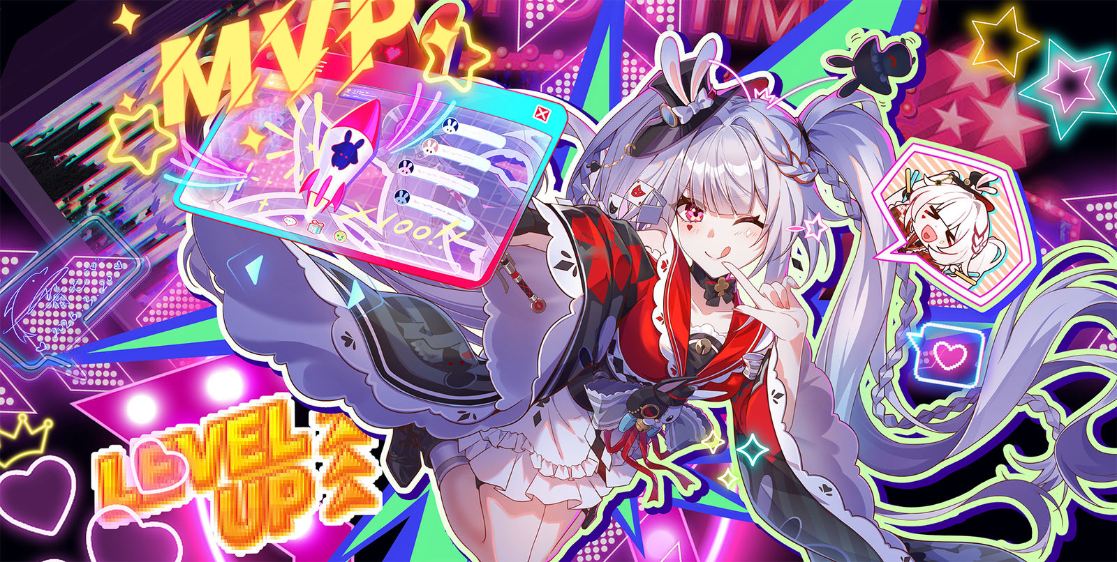 阿哈时刻！插画图片壁纸