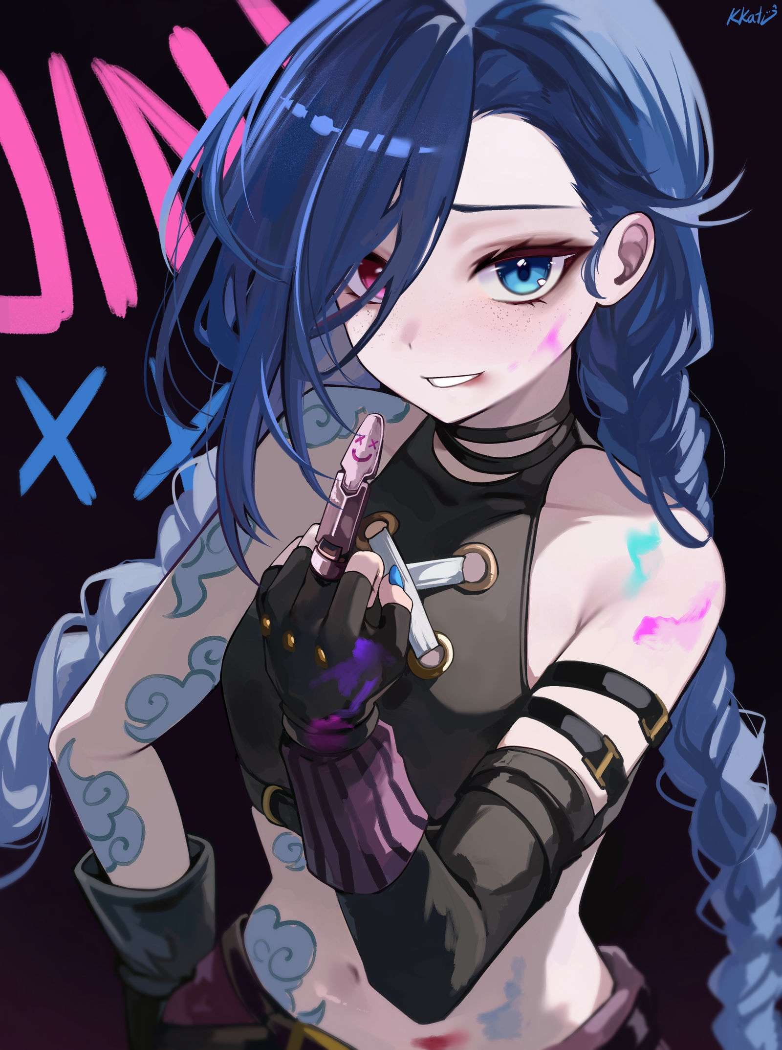 Jinx头像同人高清图