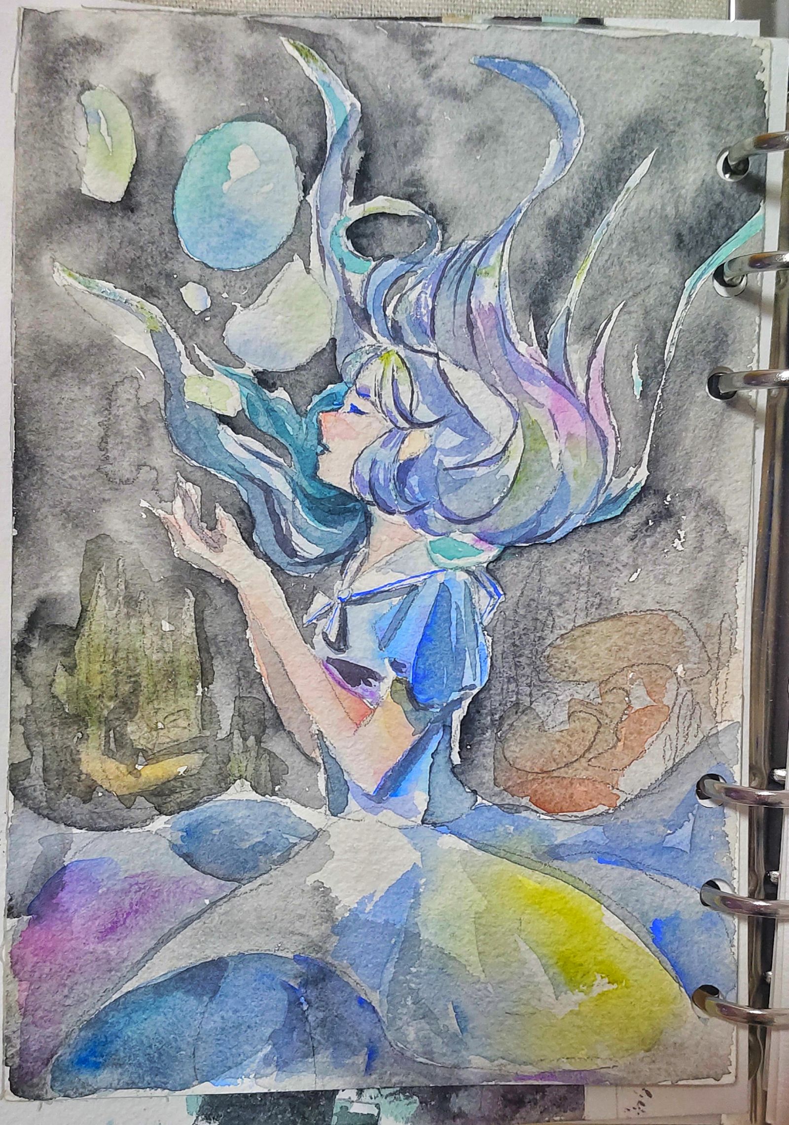 溺水头像同人高清图