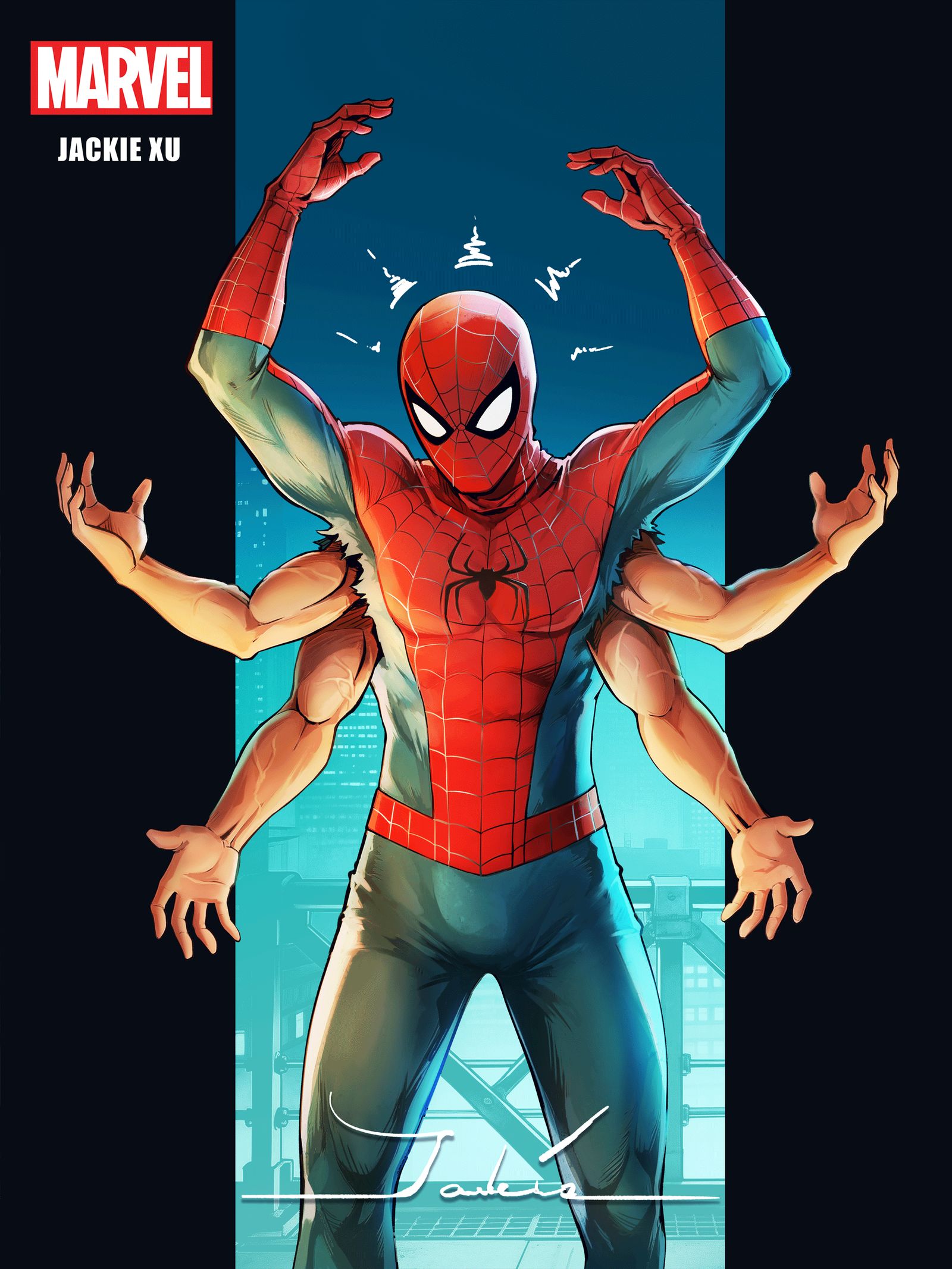 最新！蜘蛛侠变异！在线绘画头像同人高清图