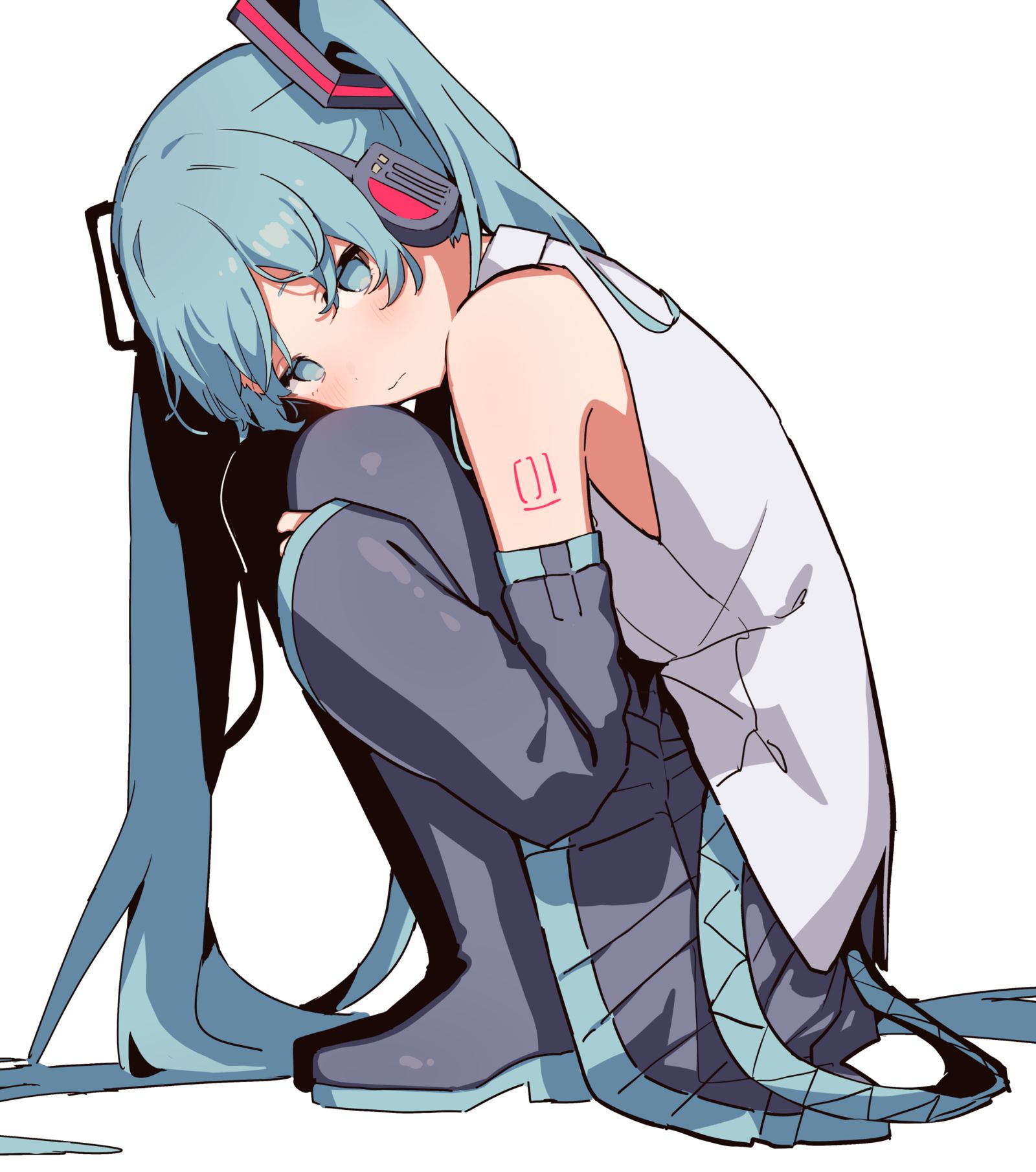 ミクさん头像同人高清图