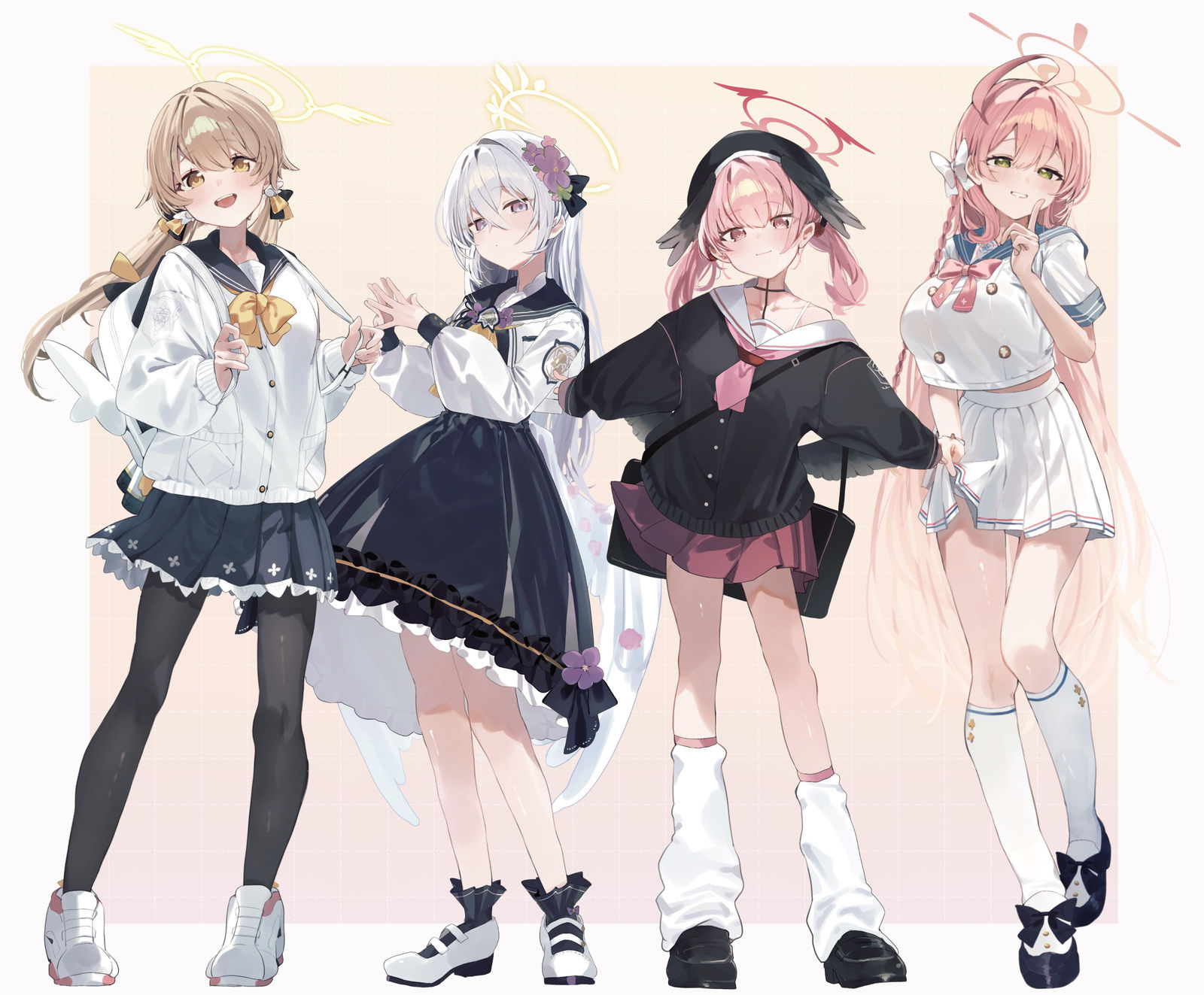 補習授業部插画图片壁纸
