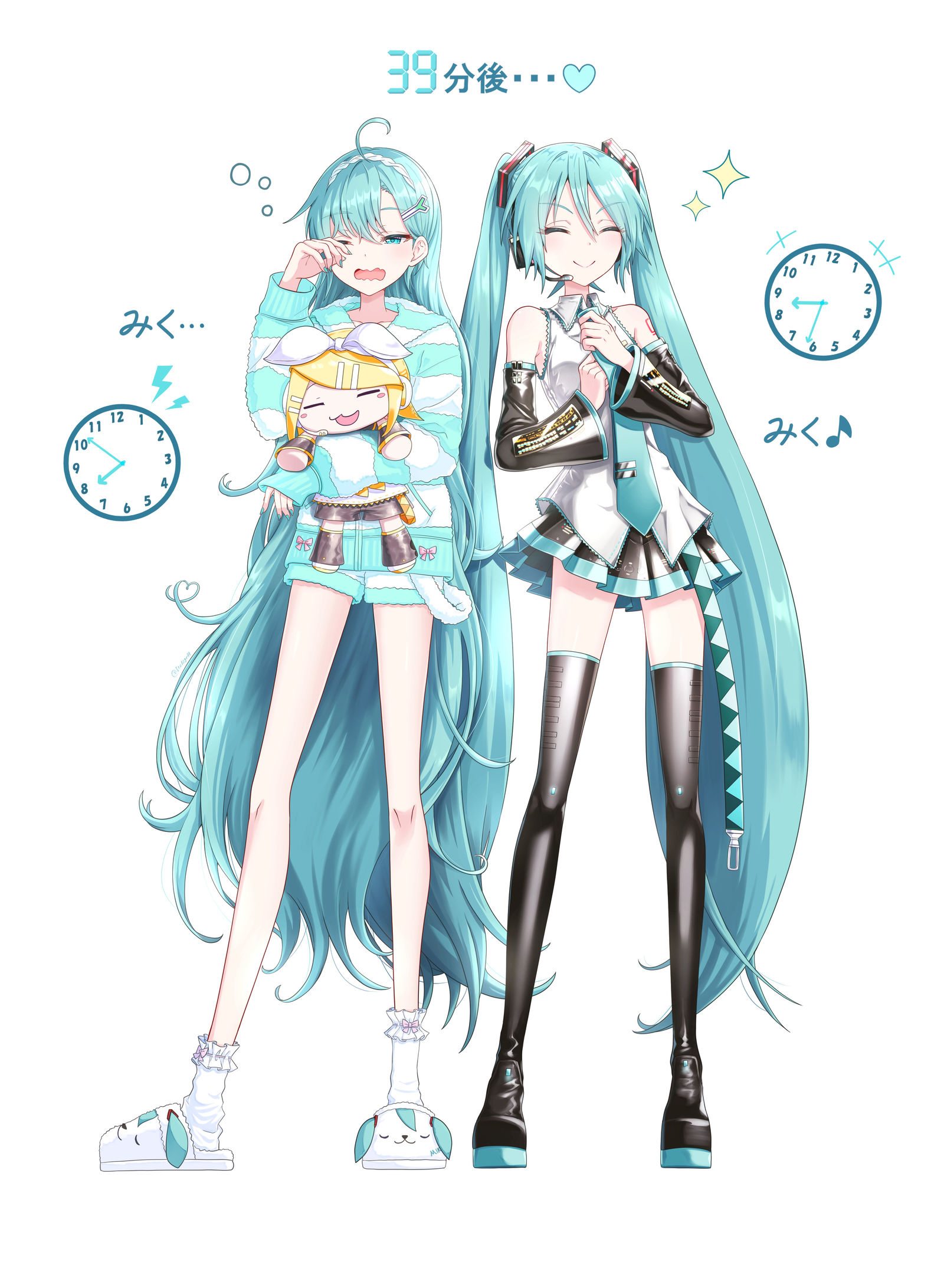 39分後の未来头像同人高清图