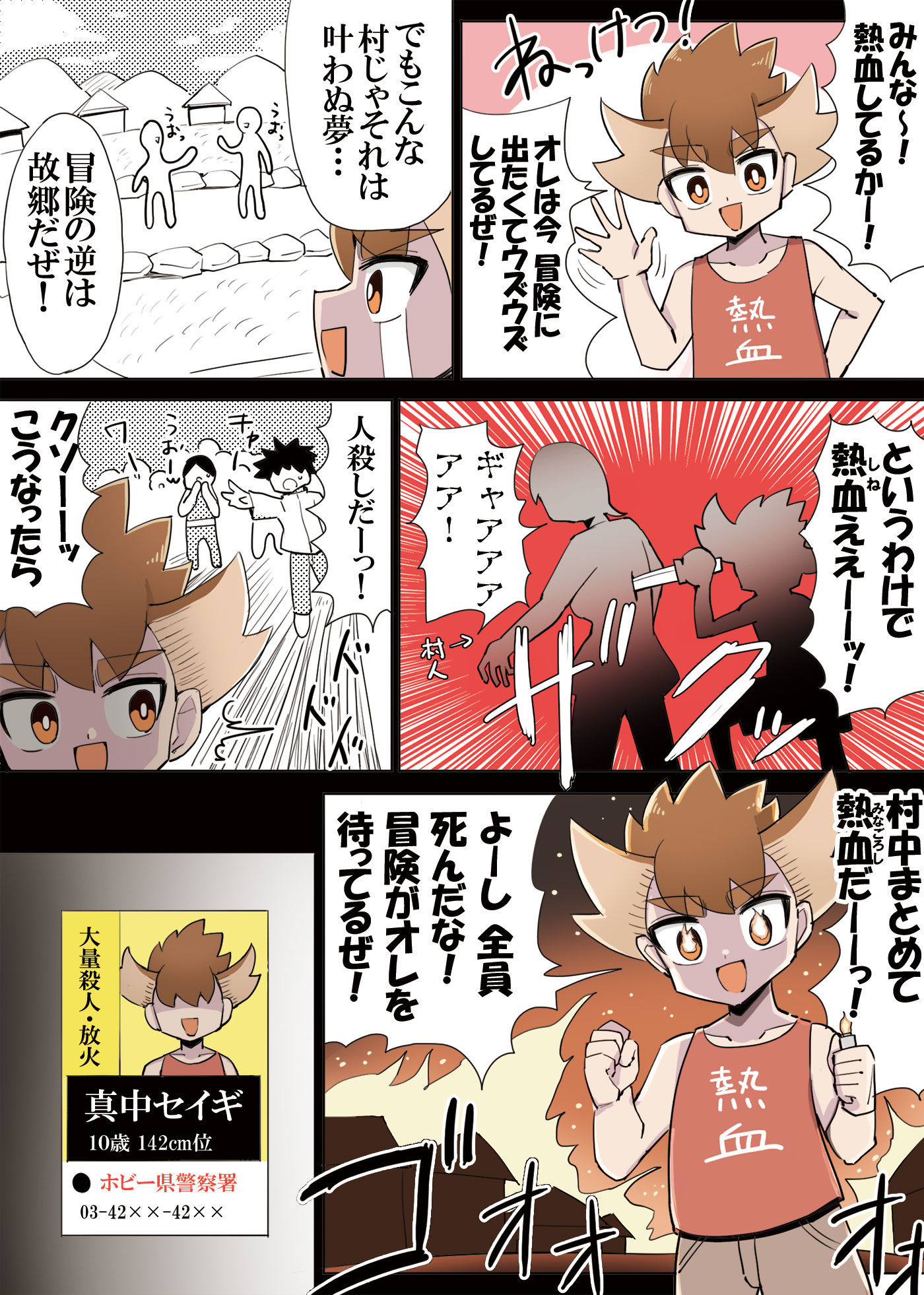冒険に出たい熱血少年头像同人高清图