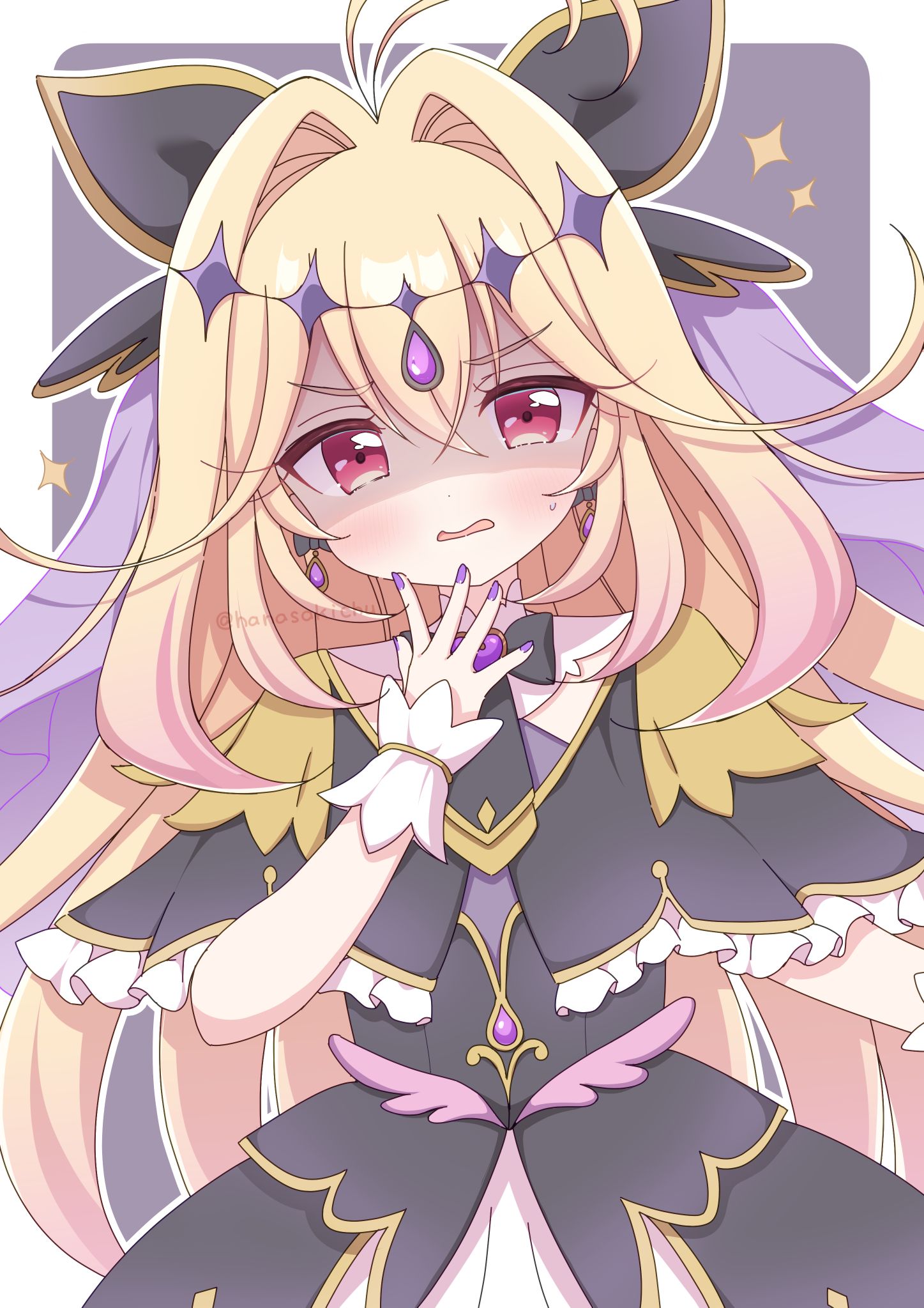 キュアアルカナ・シャドウ (蔑み表情ver)头像同人高清图