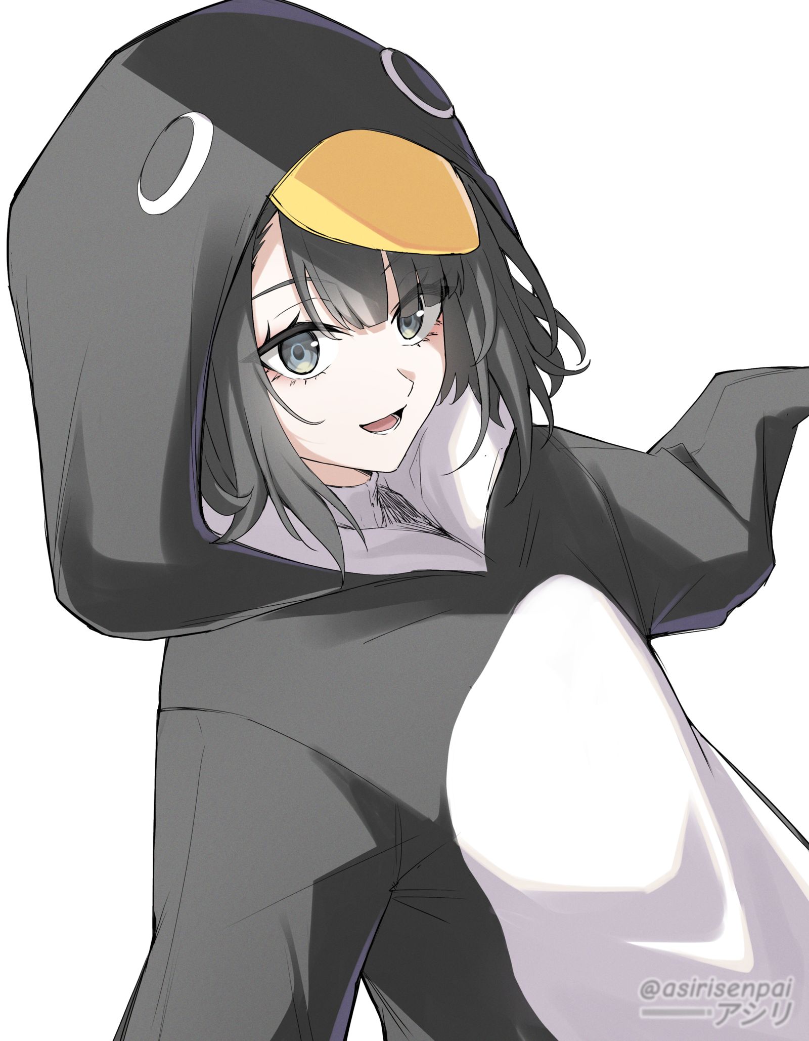 Endmin penguin插画图片壁纸