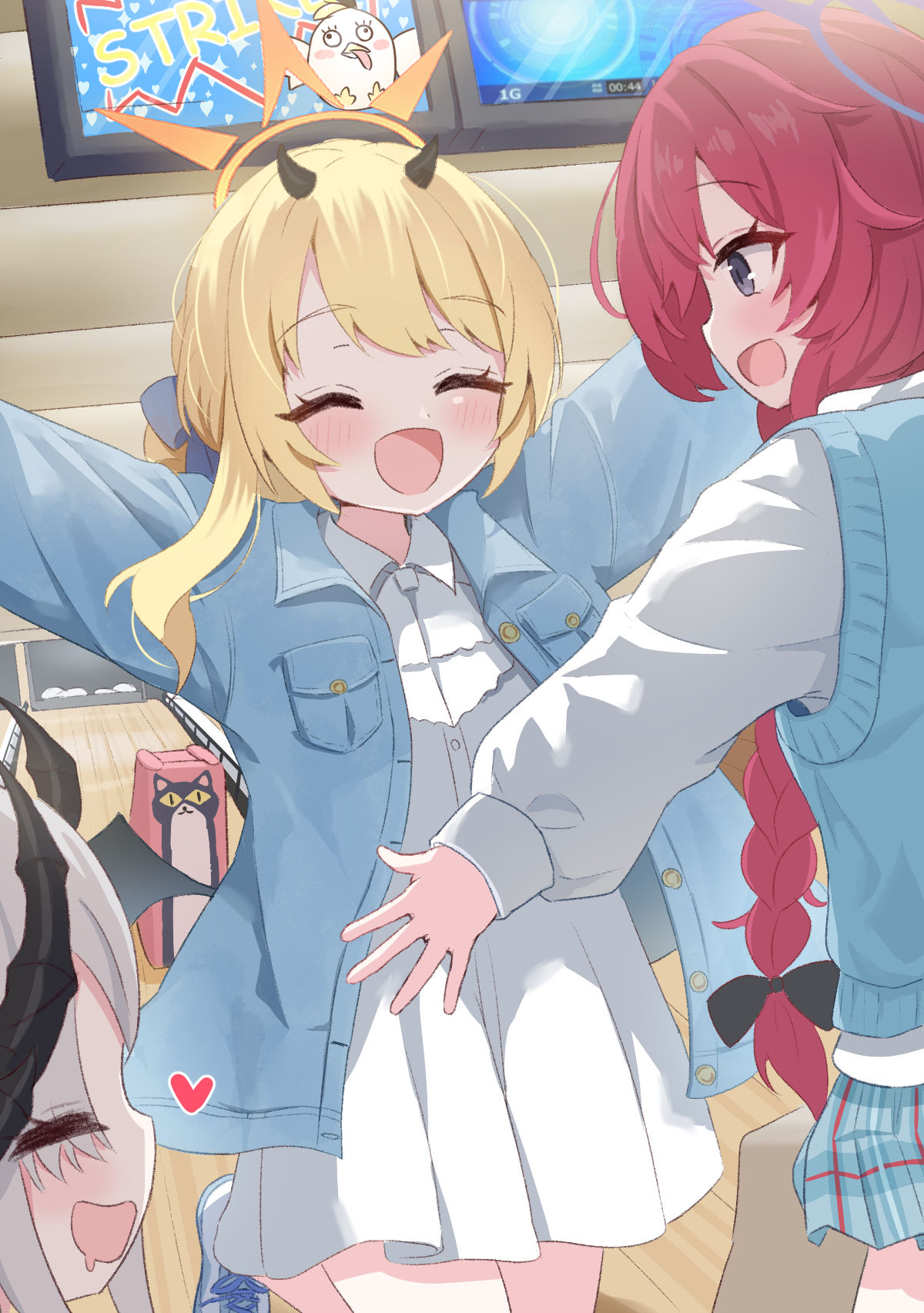 ｢イロハ先輩！ストライクできたよ！｣