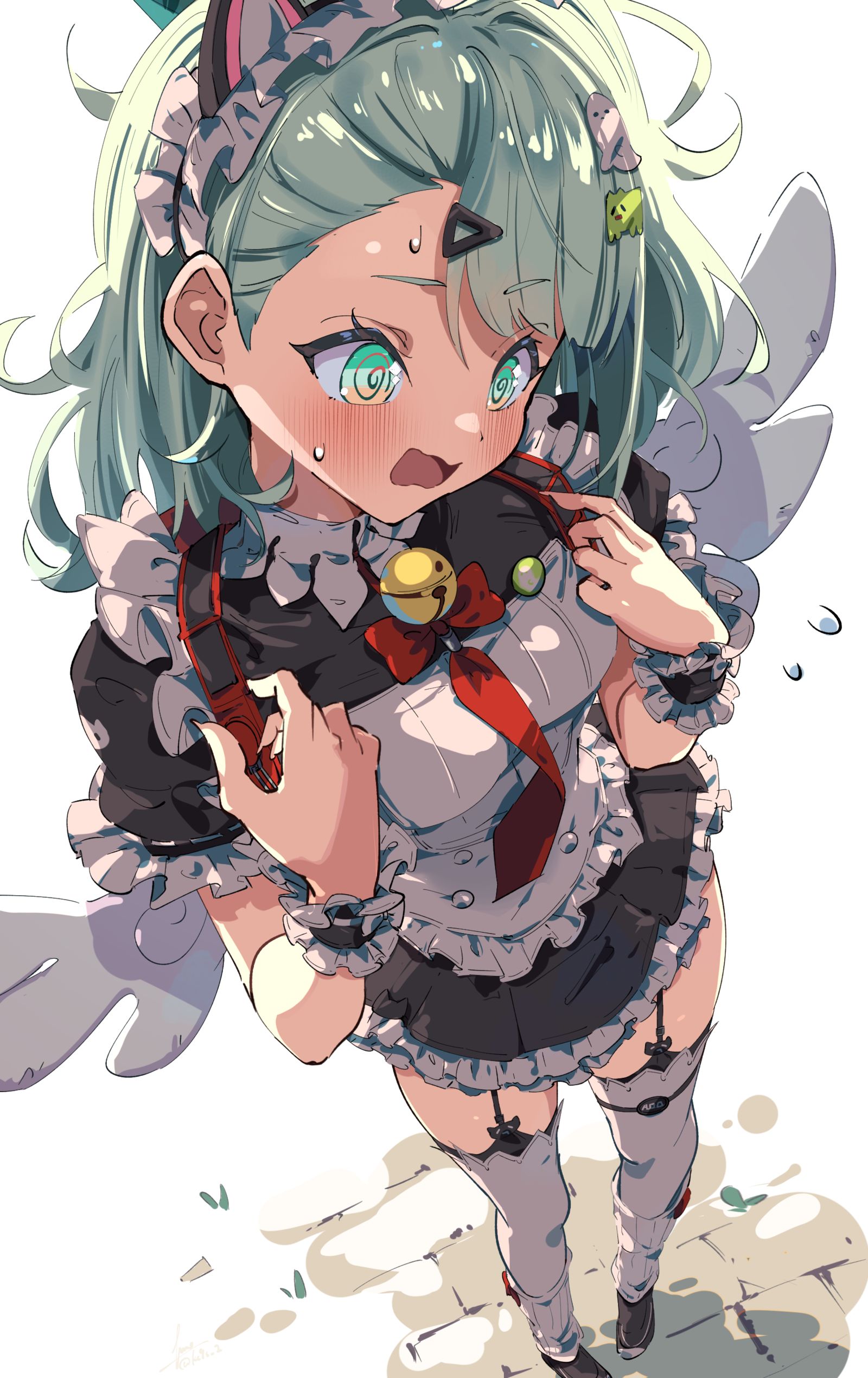 てんぱりメイドの千夏插画图片壁纸