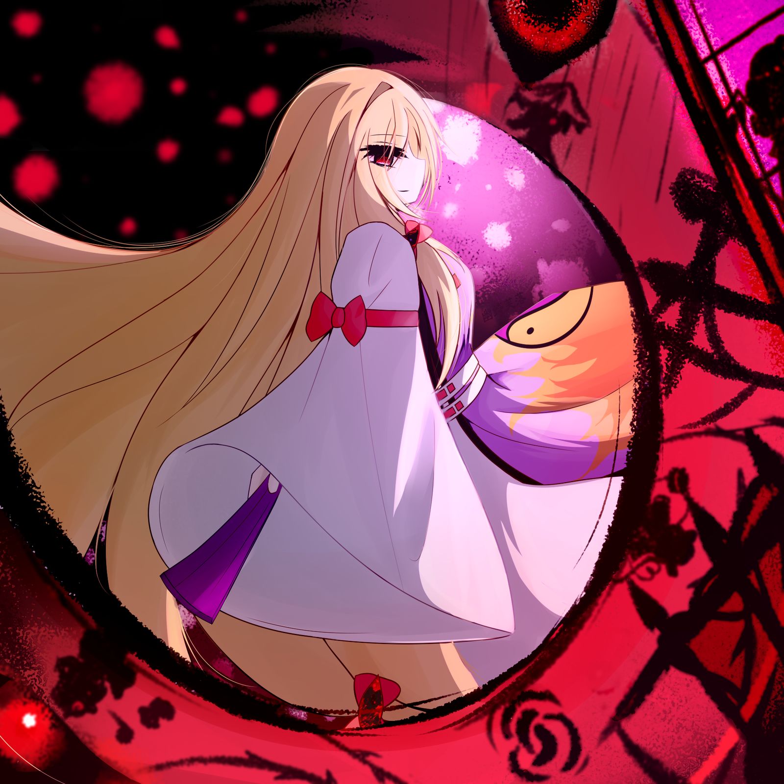 猩红间隙的妖怪头像同人高清图