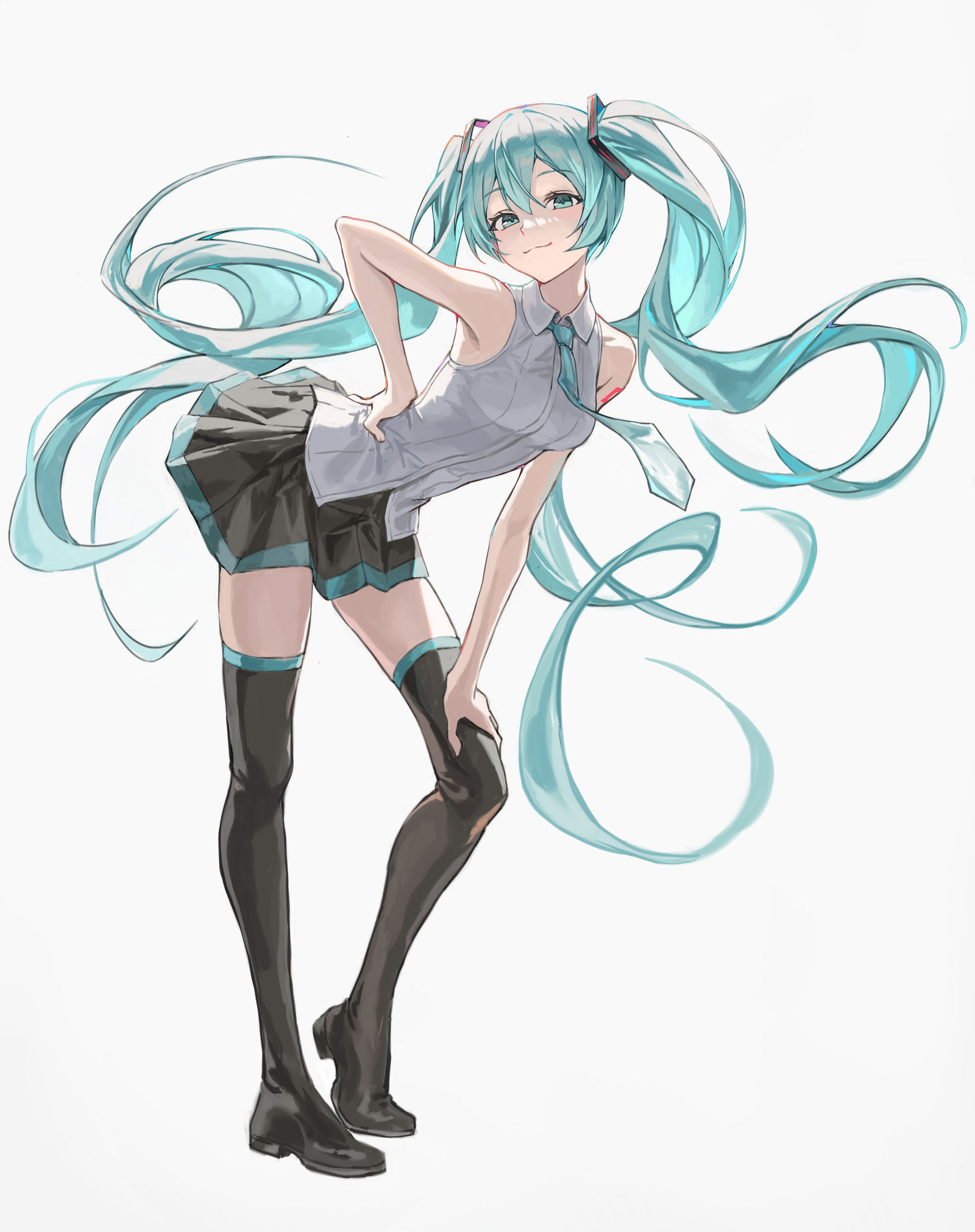 Miku头像同人高清图